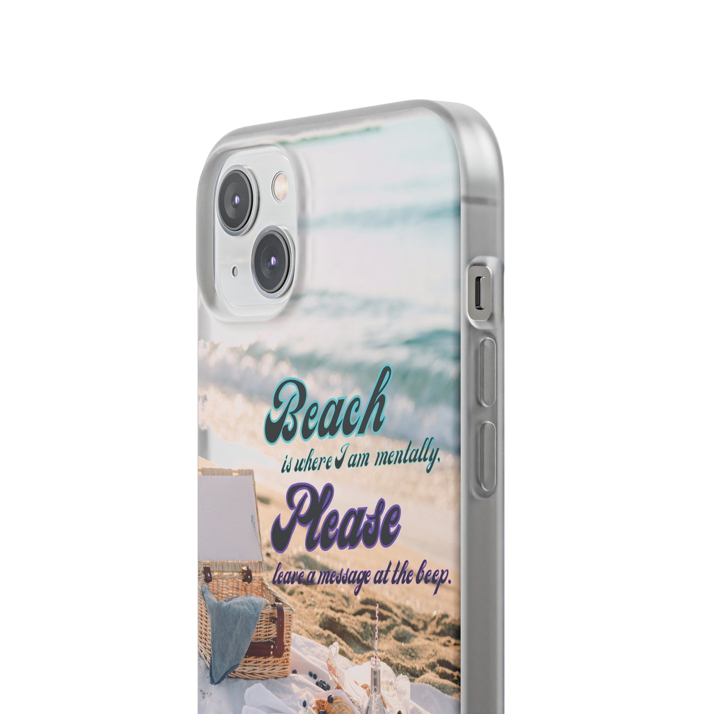 Beach Please Flexi Phone Case