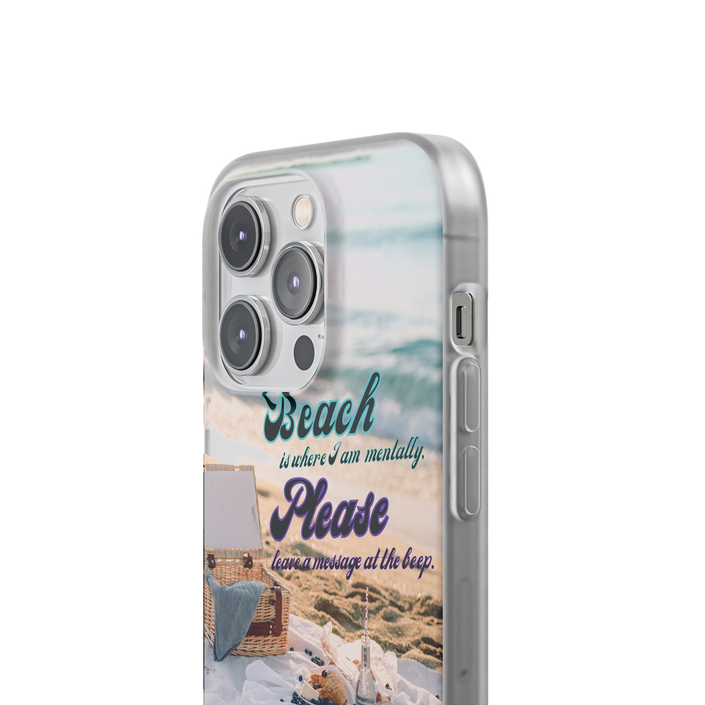 Beach Please Flexi Phone Case