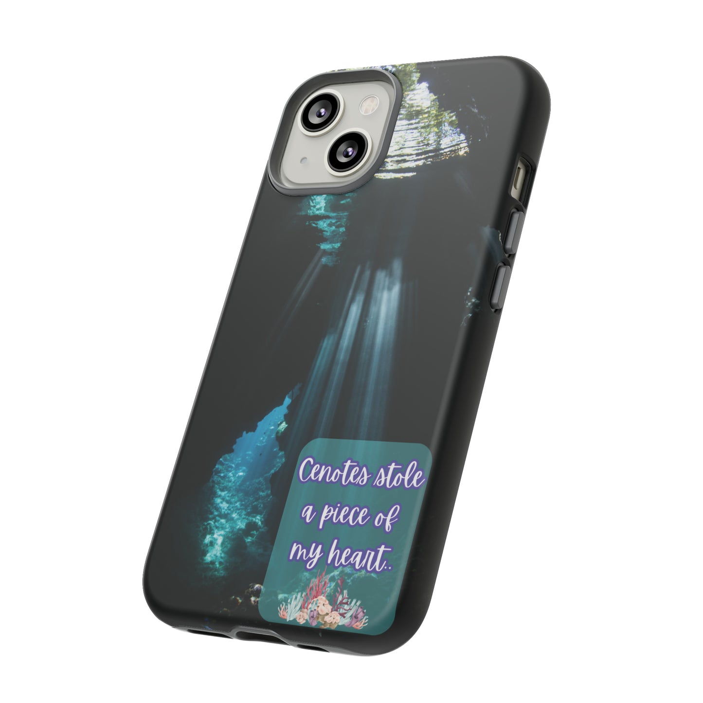 Cenote Hearts Tough Phone Case