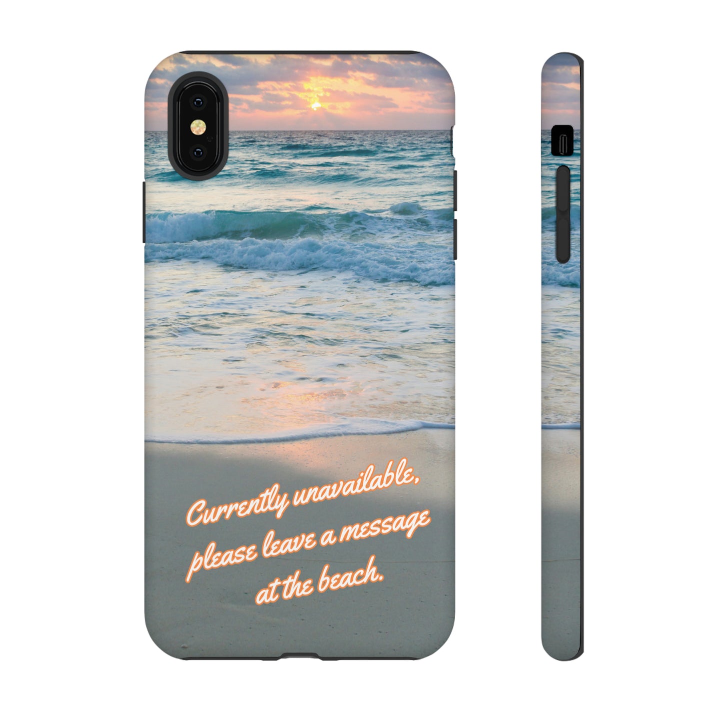 Leave a Message at the Beach Smartphone Tough Case