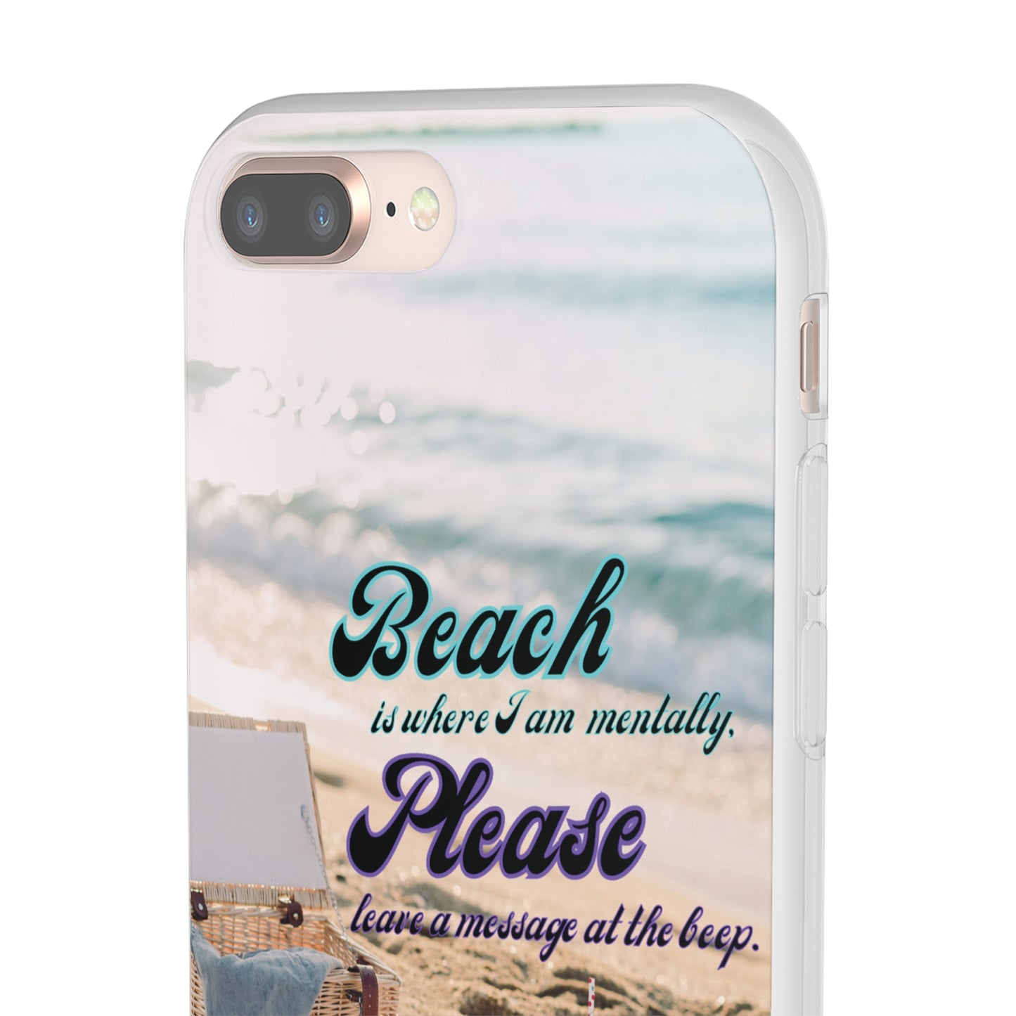 Beach Please Flexi Phone Case