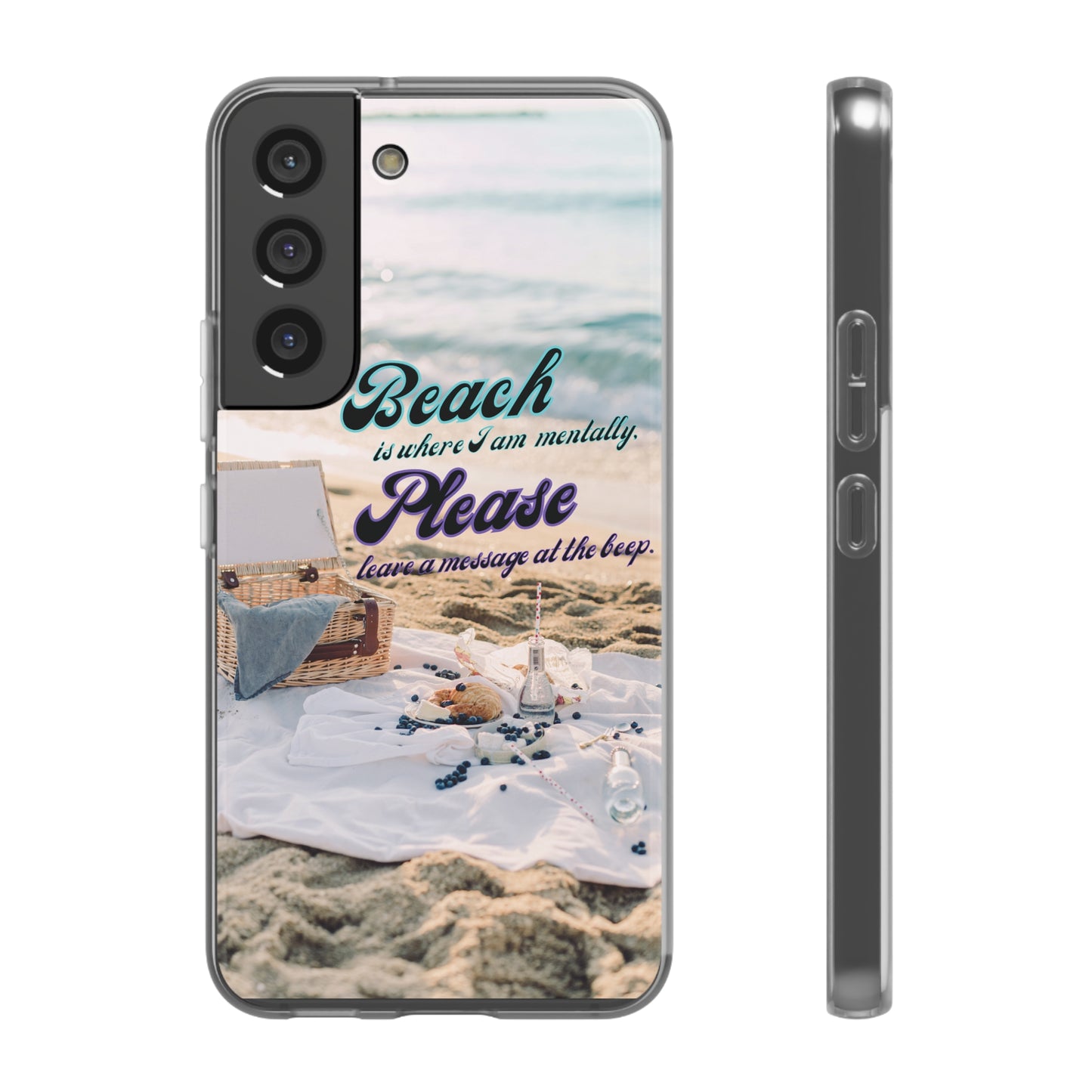 Beach Please Flexi Phone Case