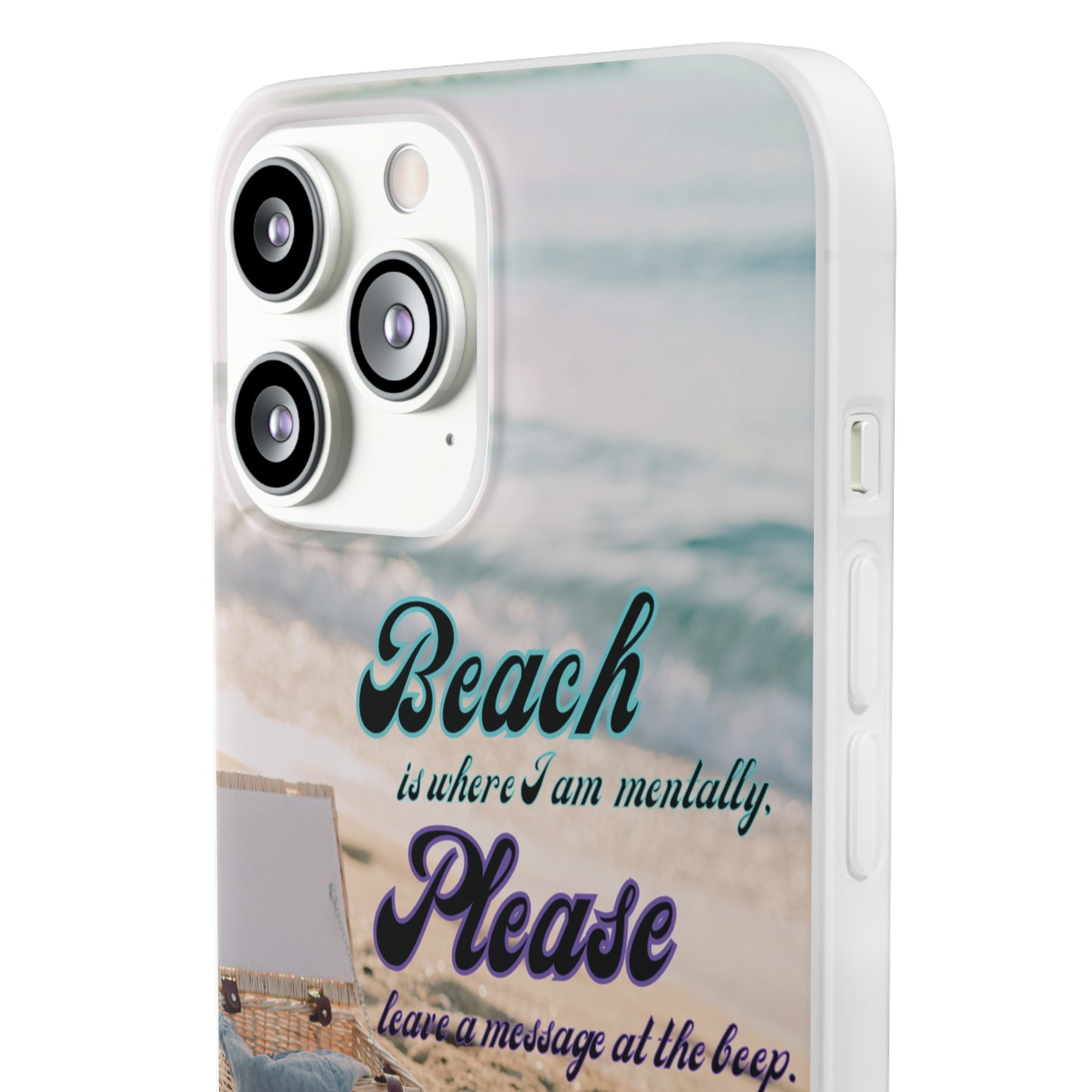 Beach Please Flexi Phone Case