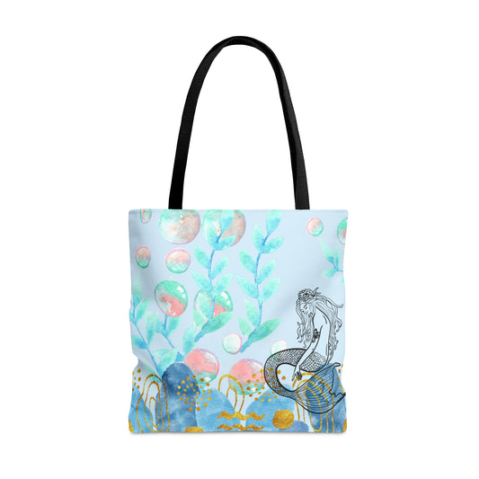 Mermaid Enchantress Tote Bag