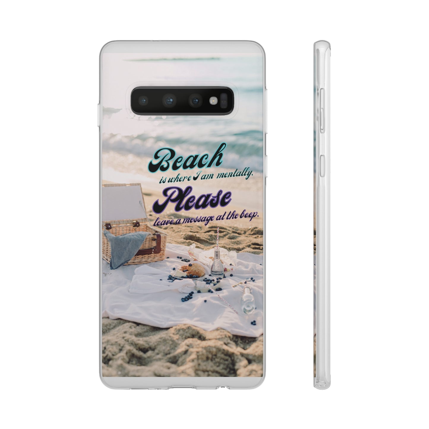 Beach Please Flexi Phone Case