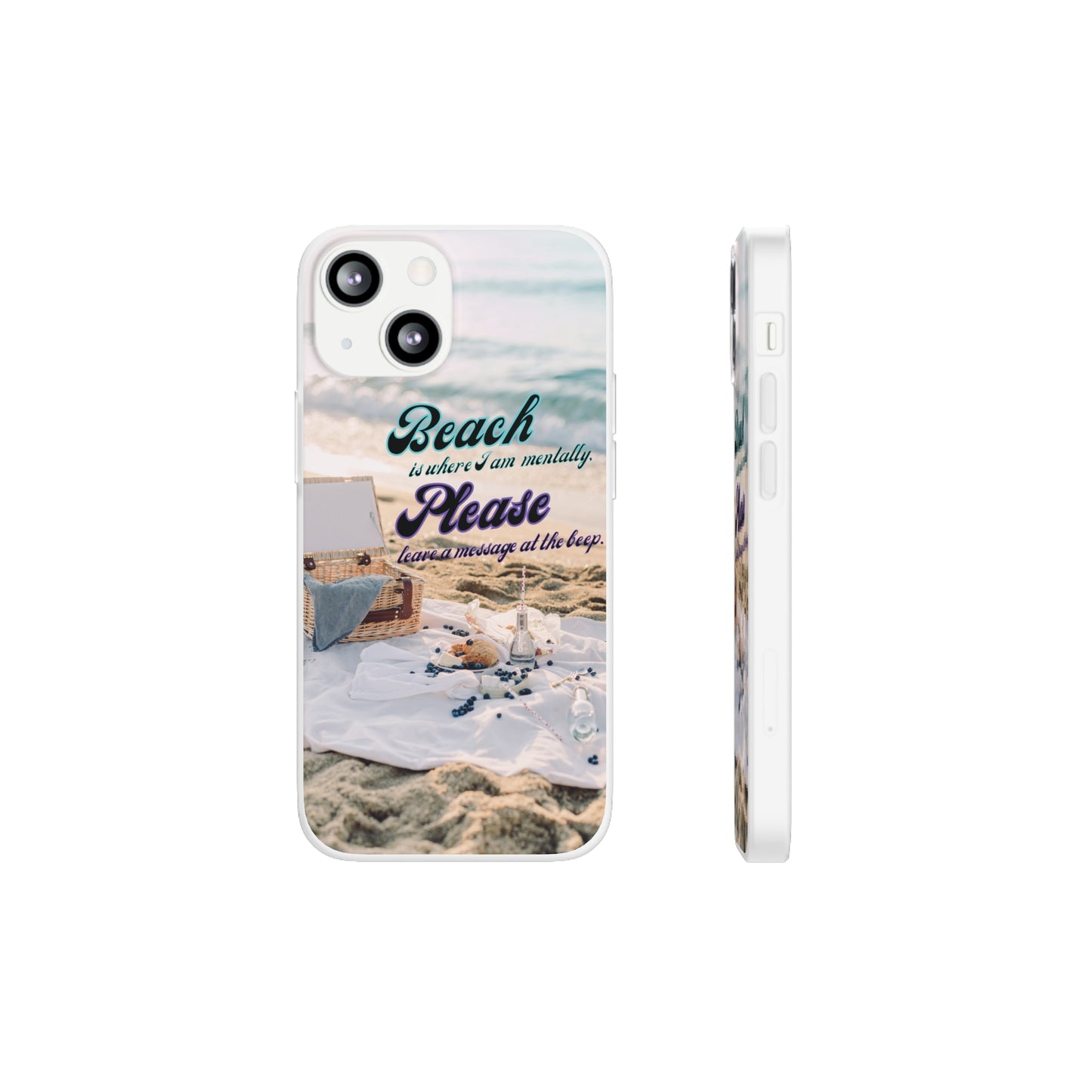 Beach Please Flexi Phone Case