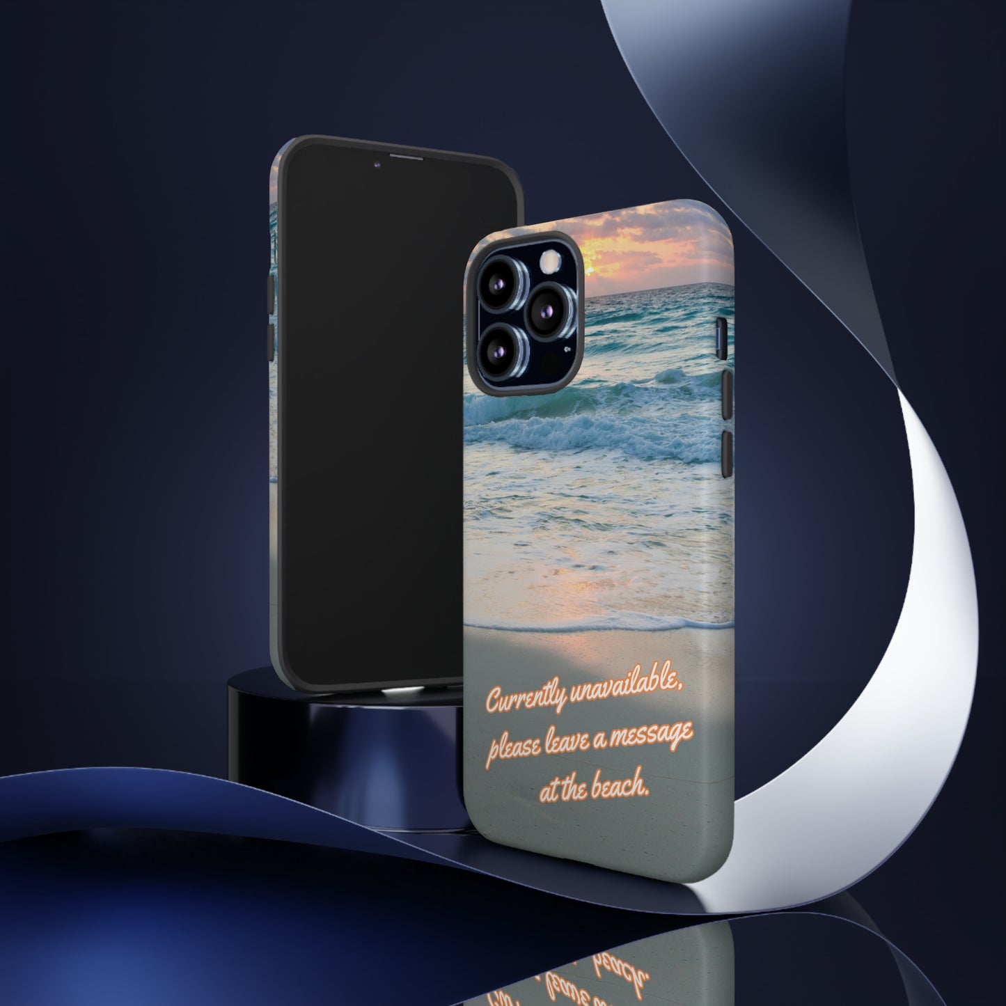 Leave a Message at the Beach Smartphone Tough Case