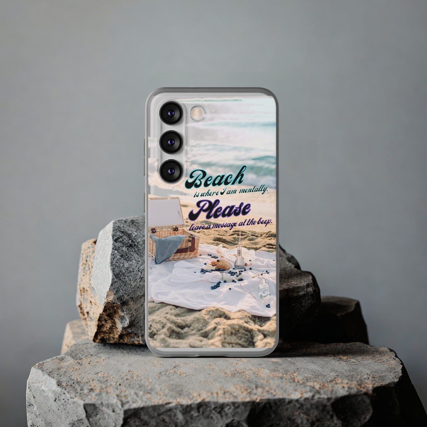 Beach Please Flexi Phone Case