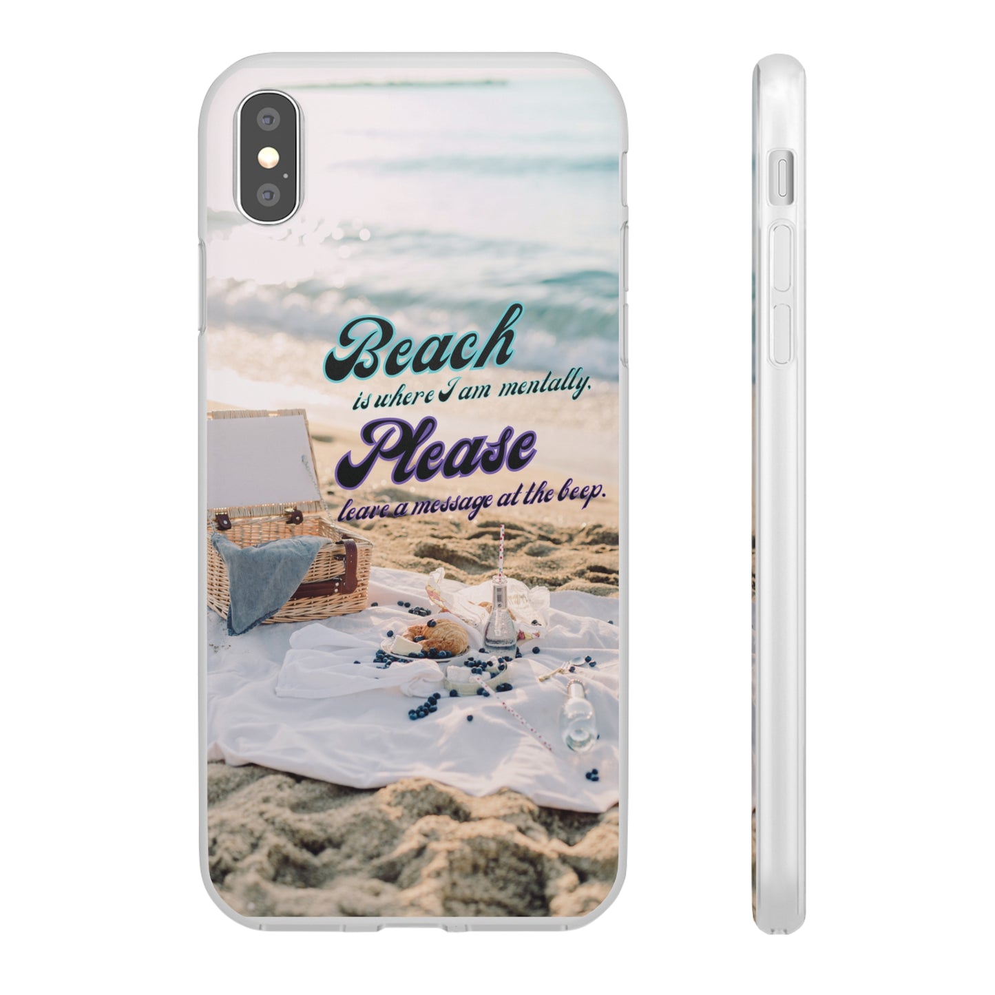 Beach Please Flexi Phone Case