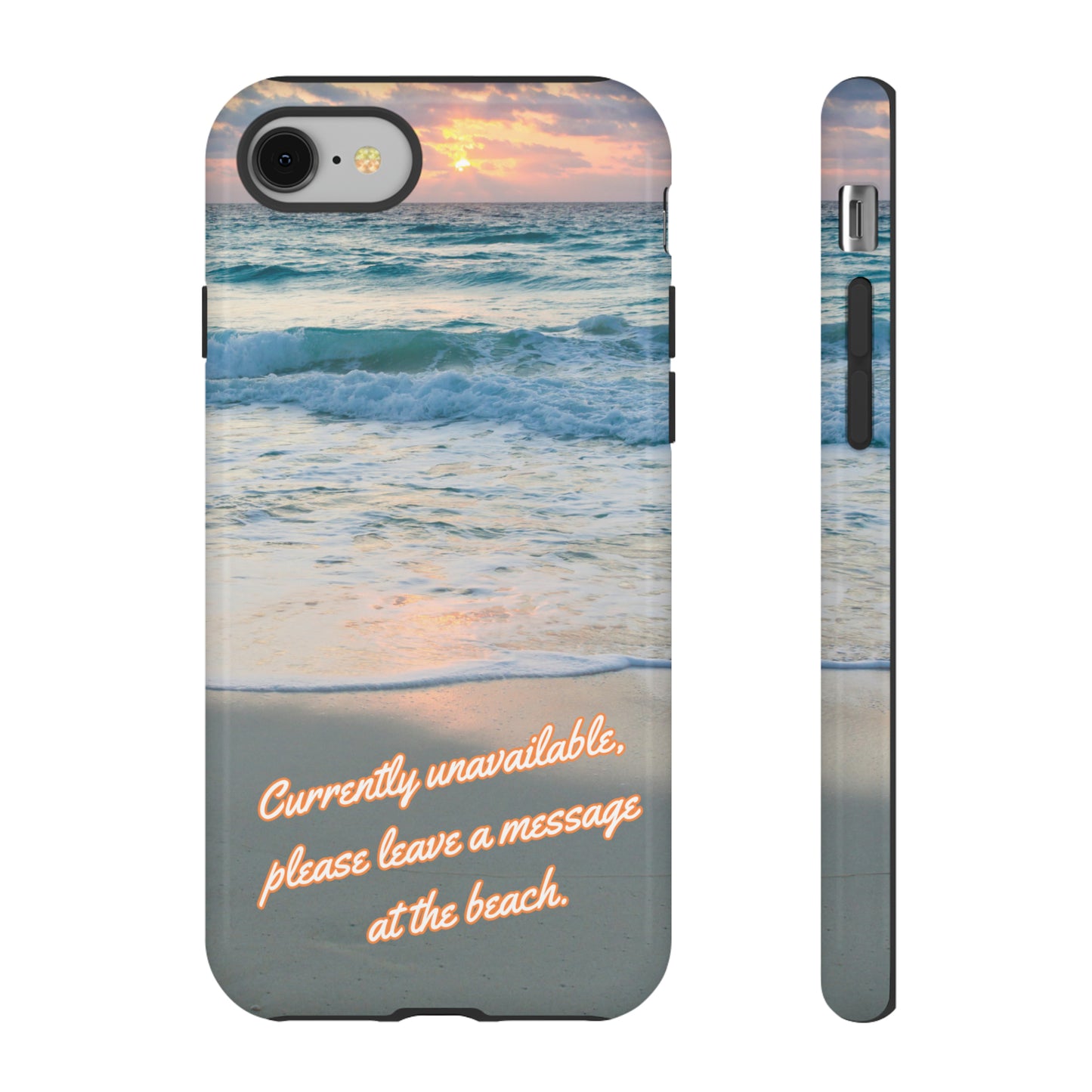 Leave a Message at the Beach Smartphone Tough Case