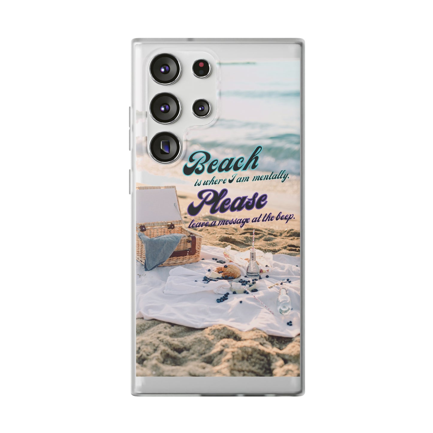 Beach Please Flexi Phone Case