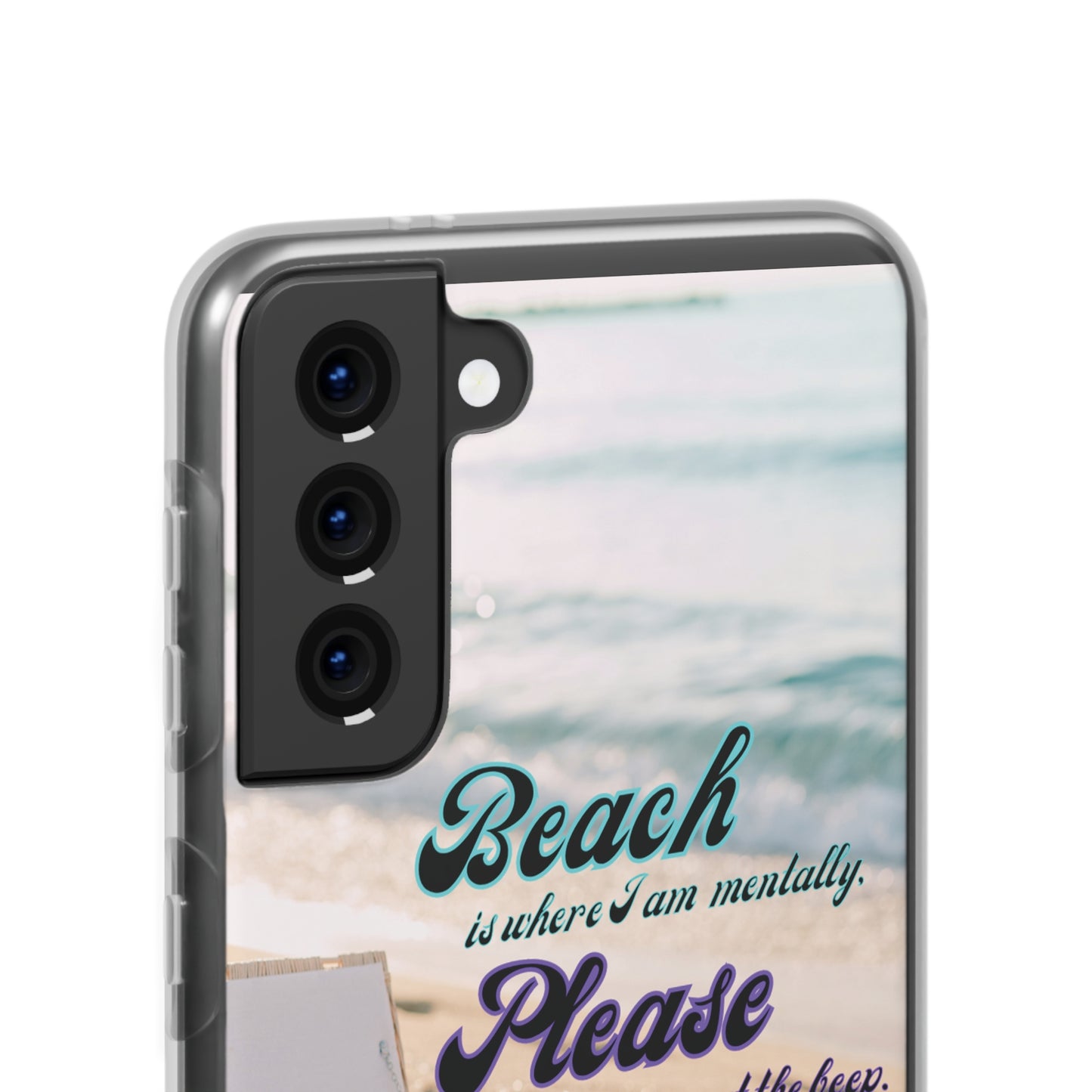 Beach Please Flexi Phone Case