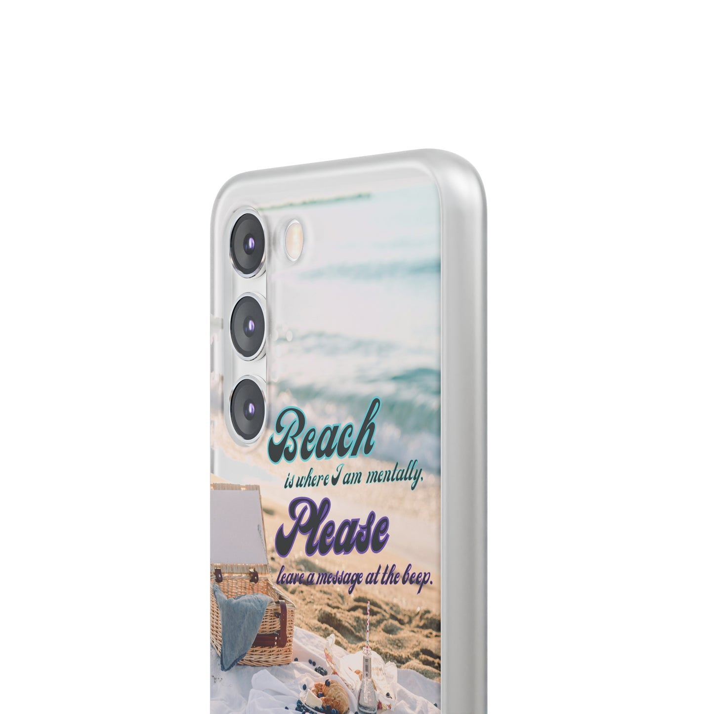 Beach Please Flexi Phone Case