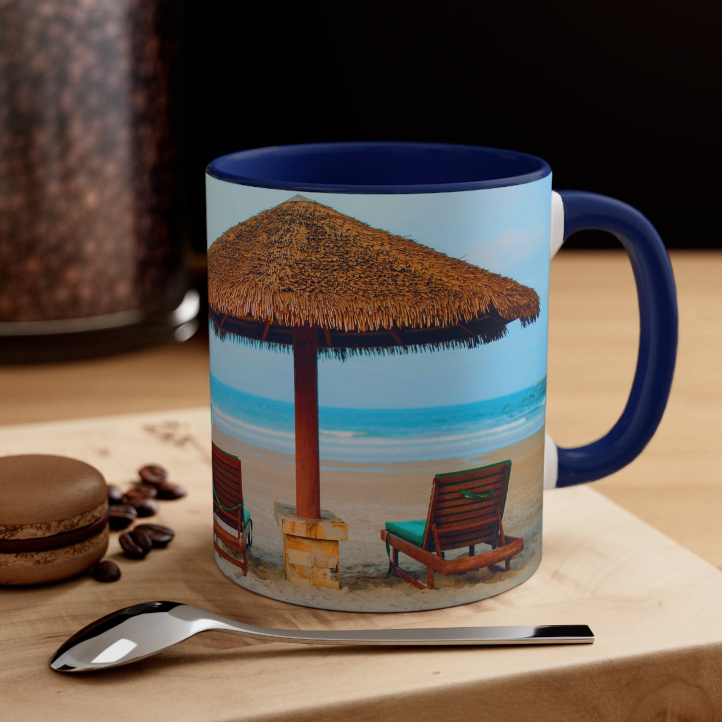 Just Breathe Beach 11oz Ceramic Mug