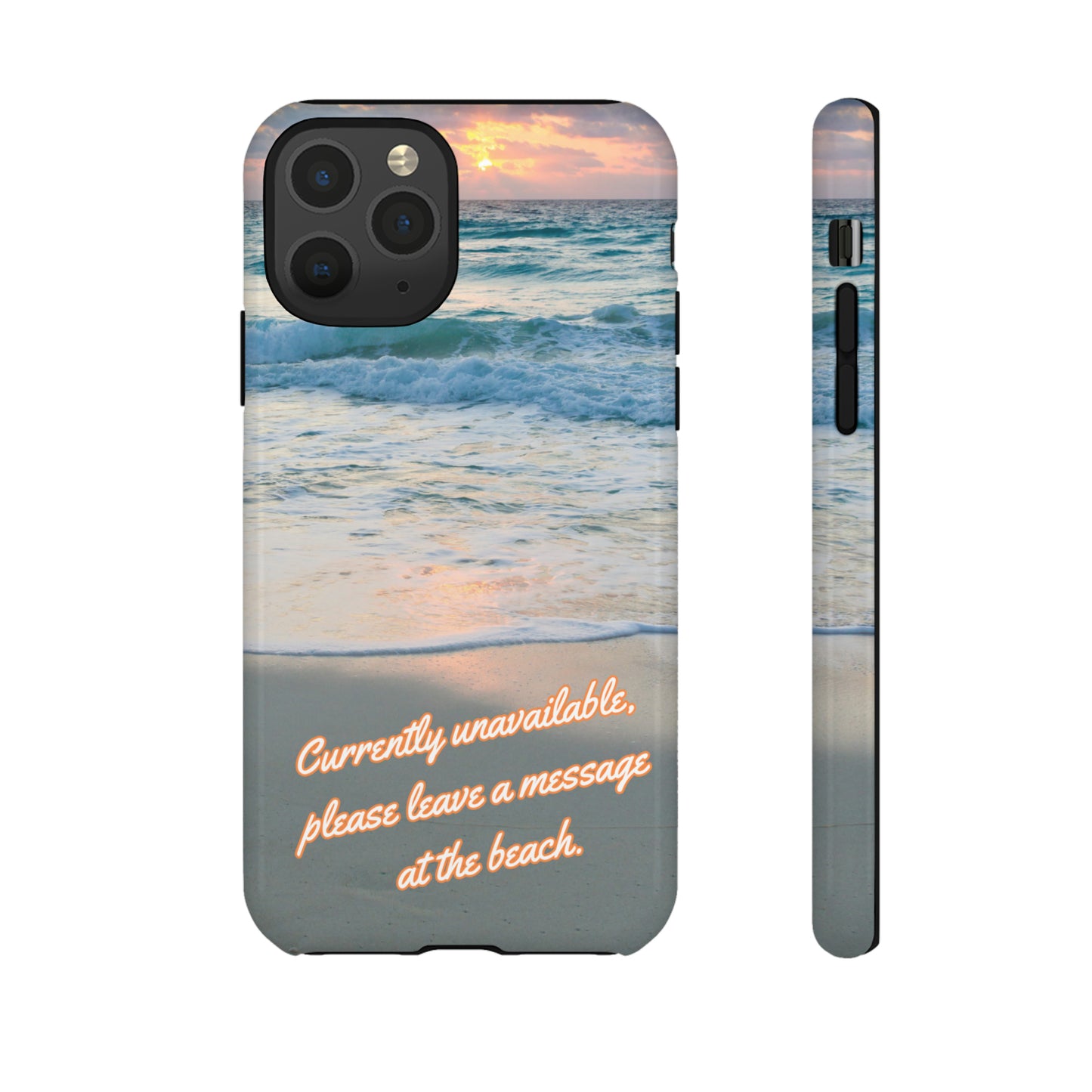 Leave a Message at the Beach Smartphone Tough Case