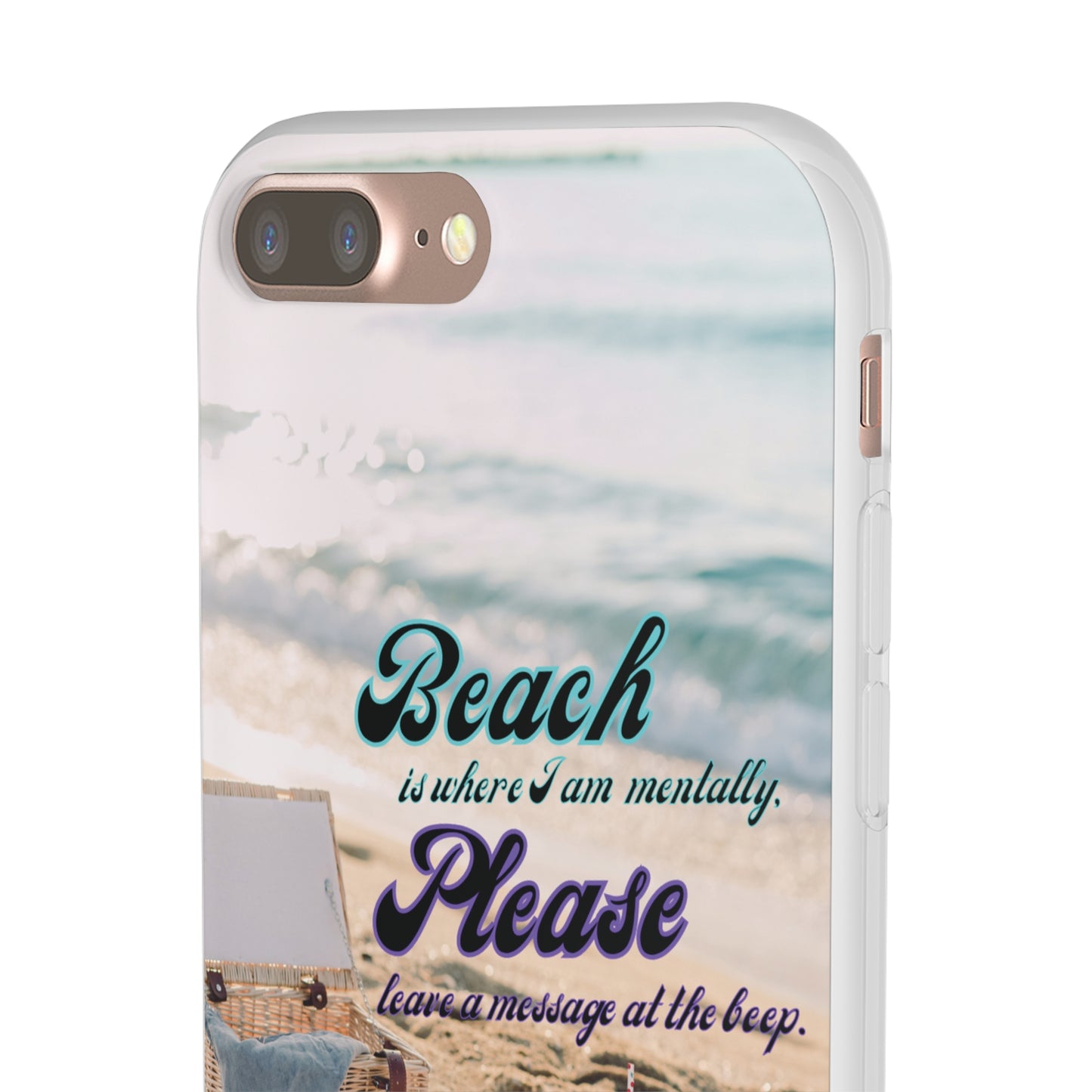 Beach Please Flexi Phone Case