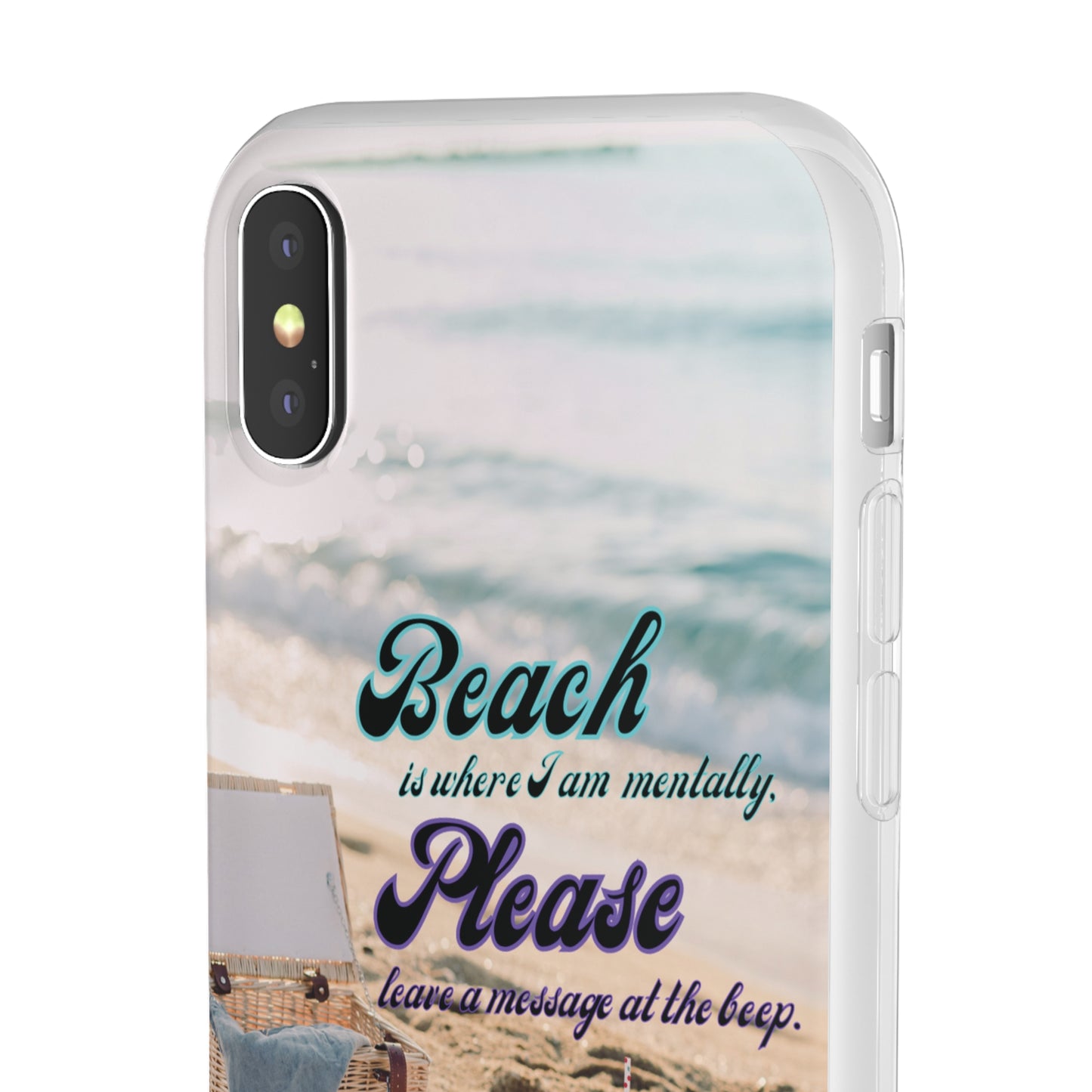 Beach Please Flexi Phone Case