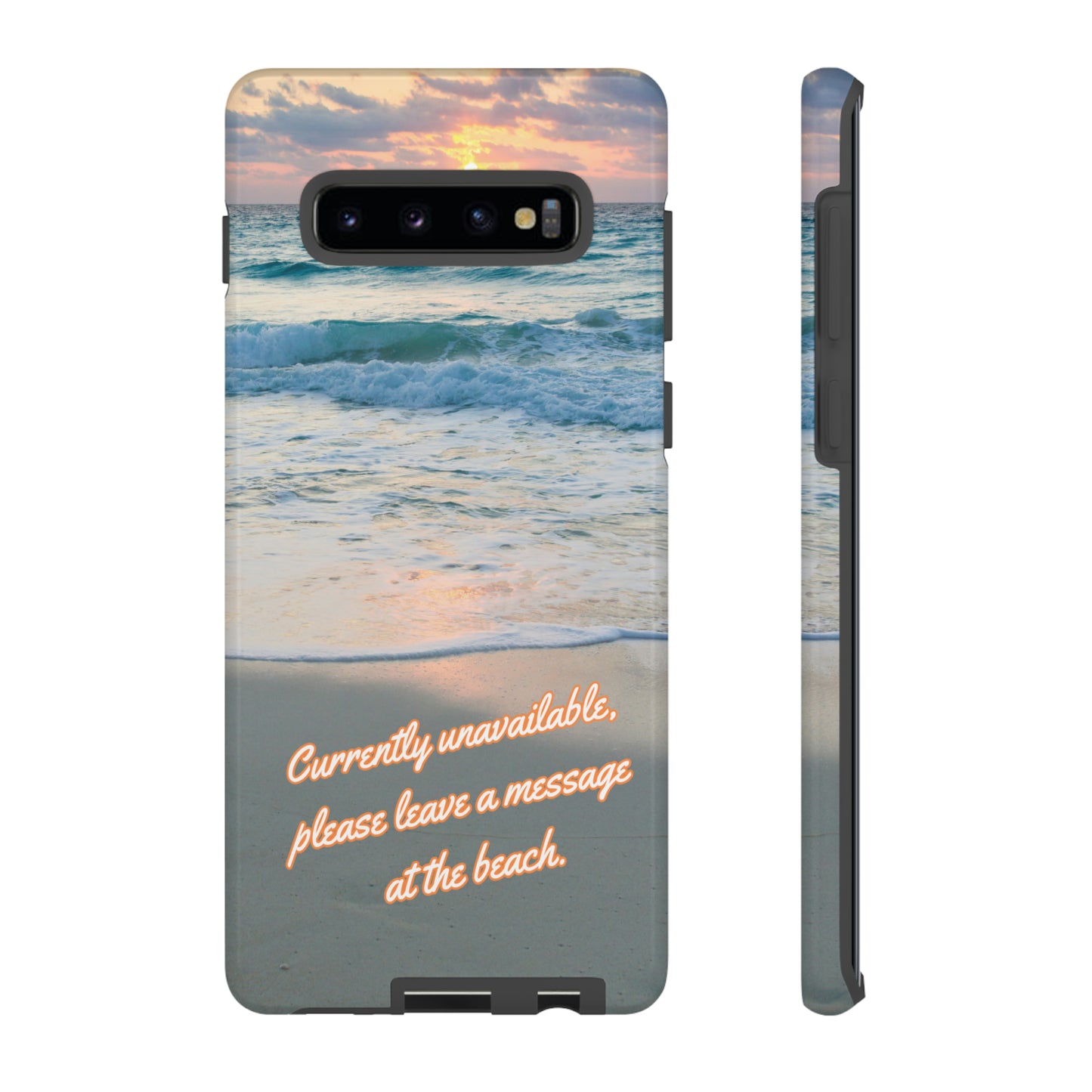 Leave a Message at the Beach Smartphone Tough Case