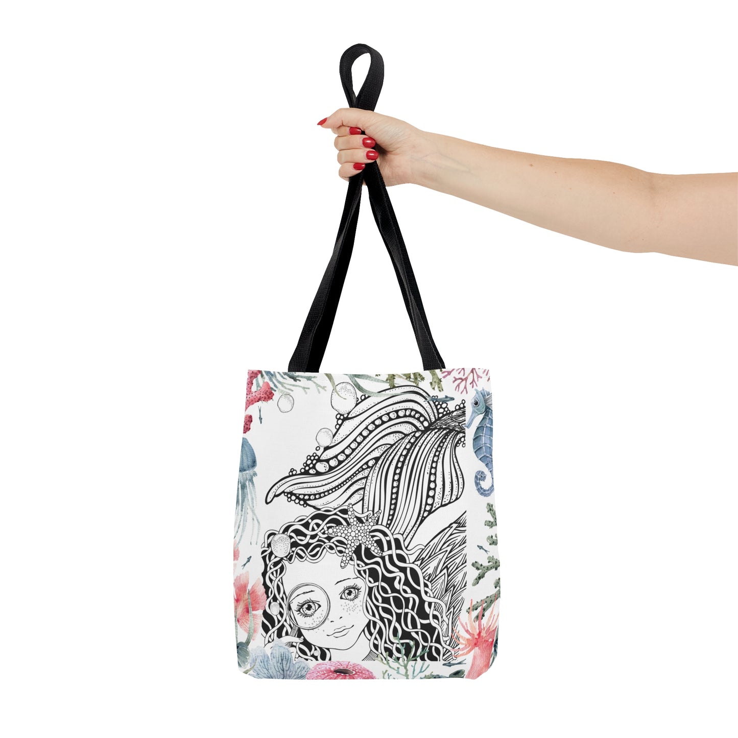 Mini Mermaid Tote Bag