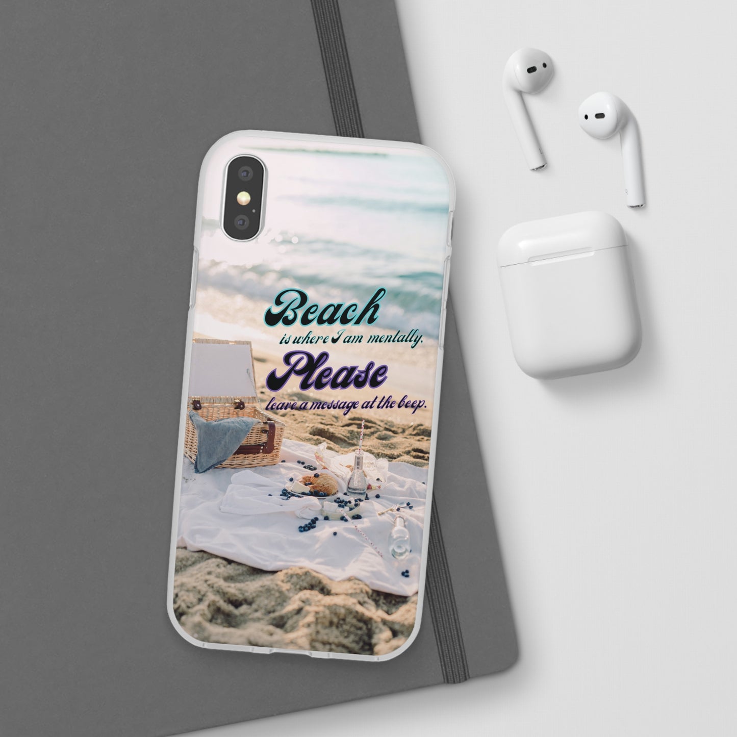 Beach Please Flexi Phone Case