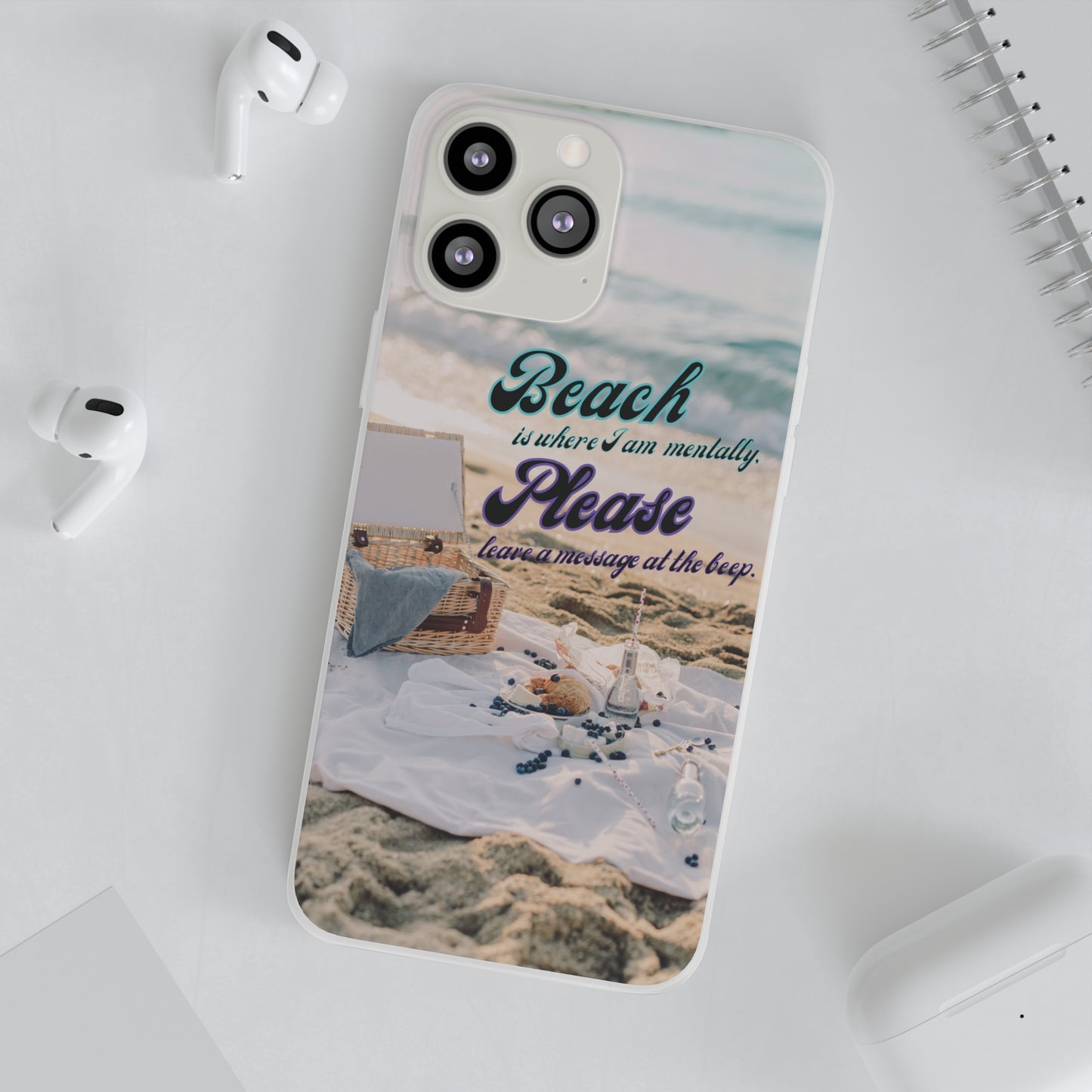 Beach Please Flexi Phone Case