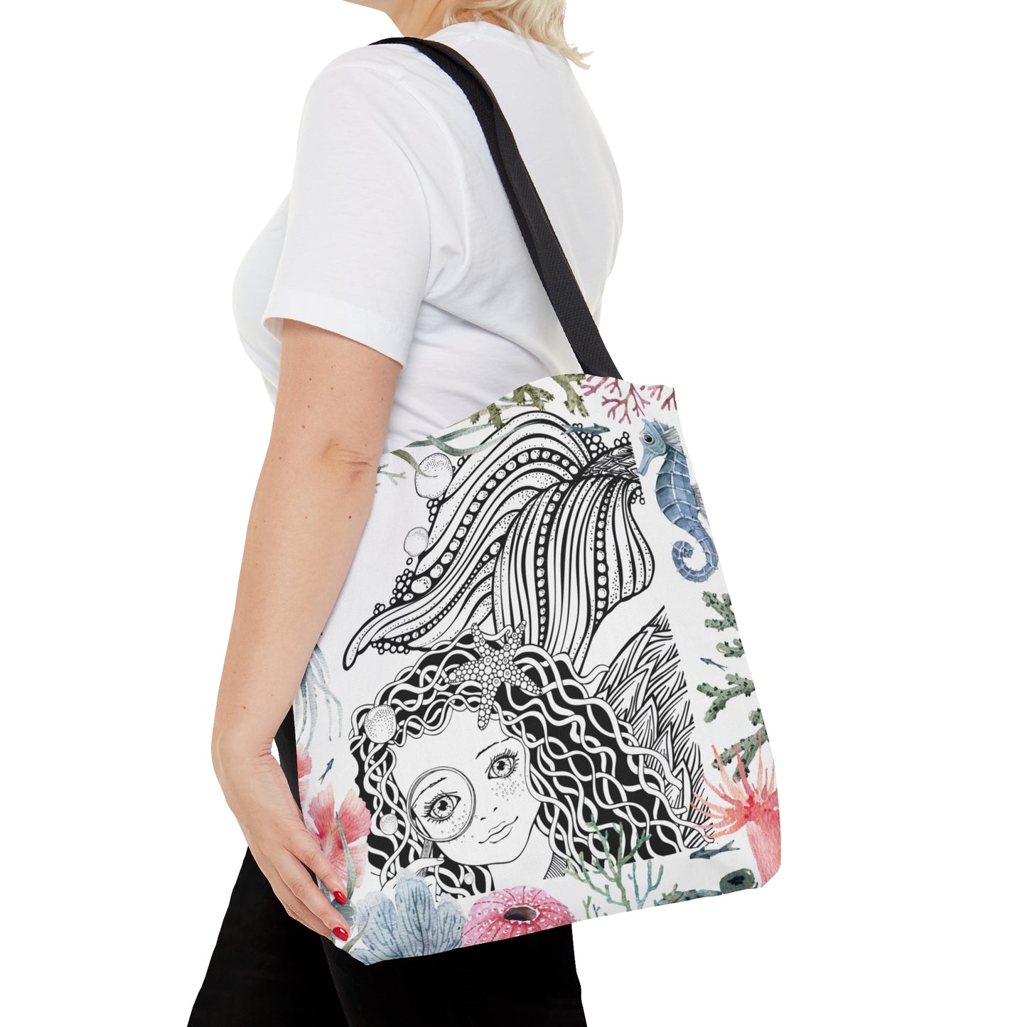 Mini Mermaid Tote Bag