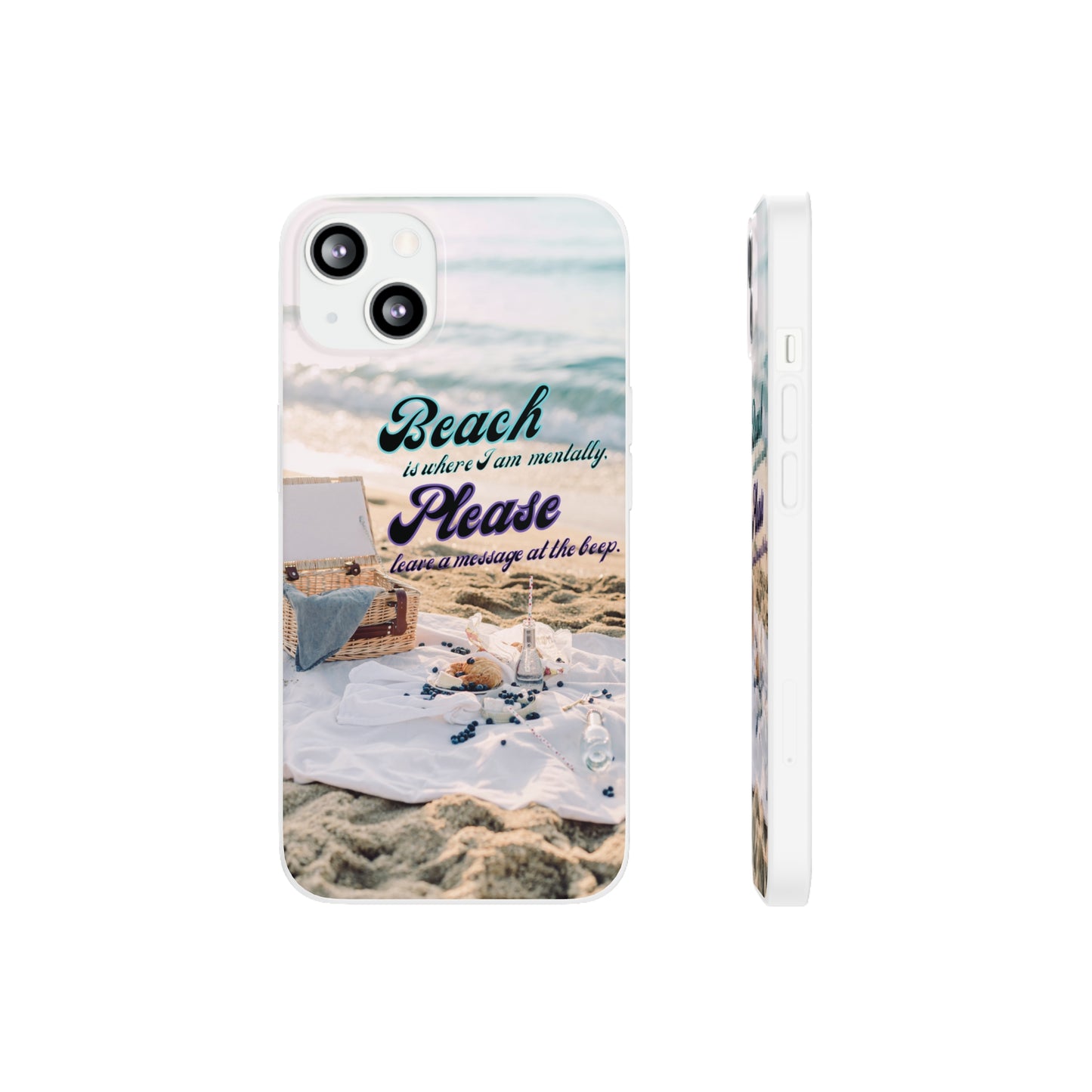 Beach Please Flexi Phone Case