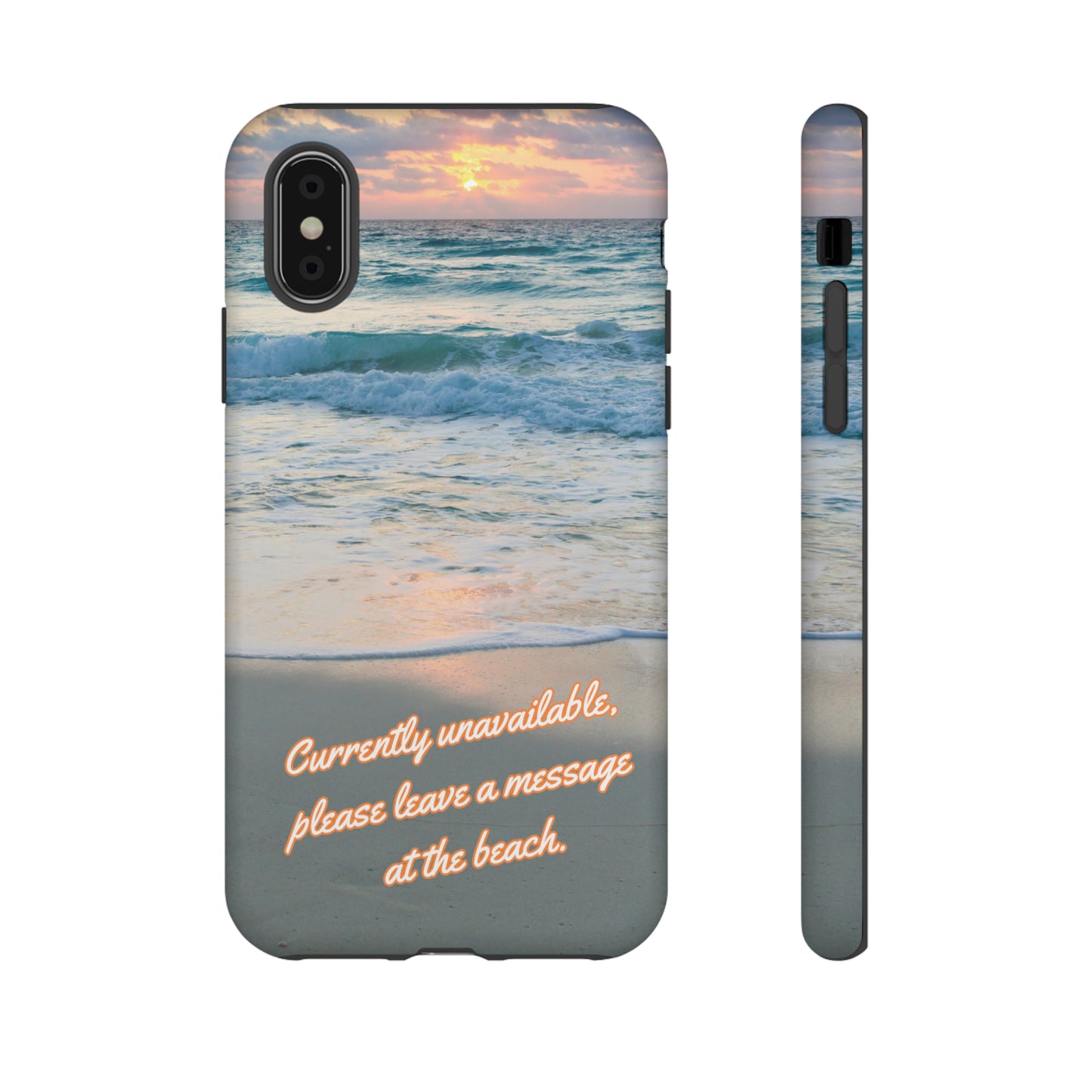 Leave a Message at the Beach Smartphone Tough Case