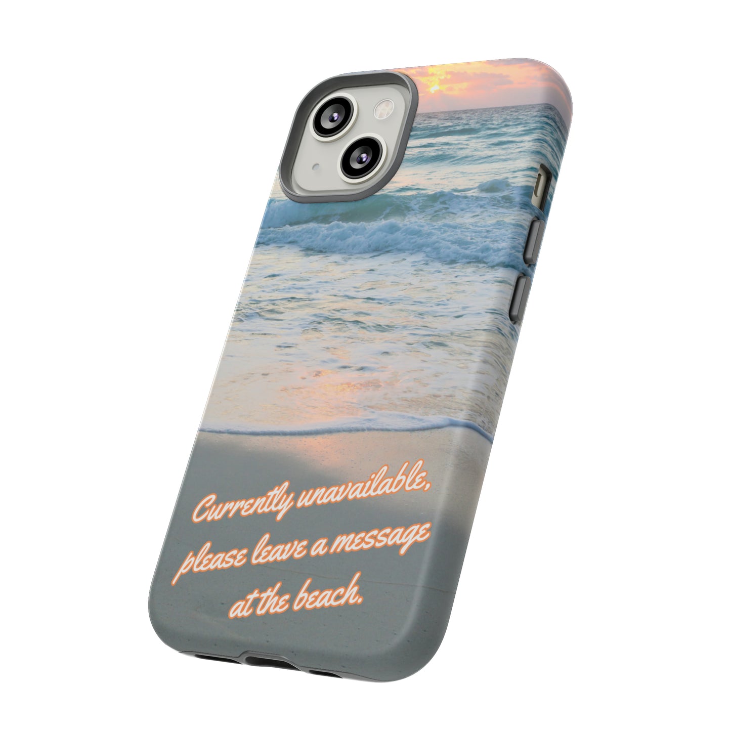 Leave a Message at the Beach Smartphone Tough Case