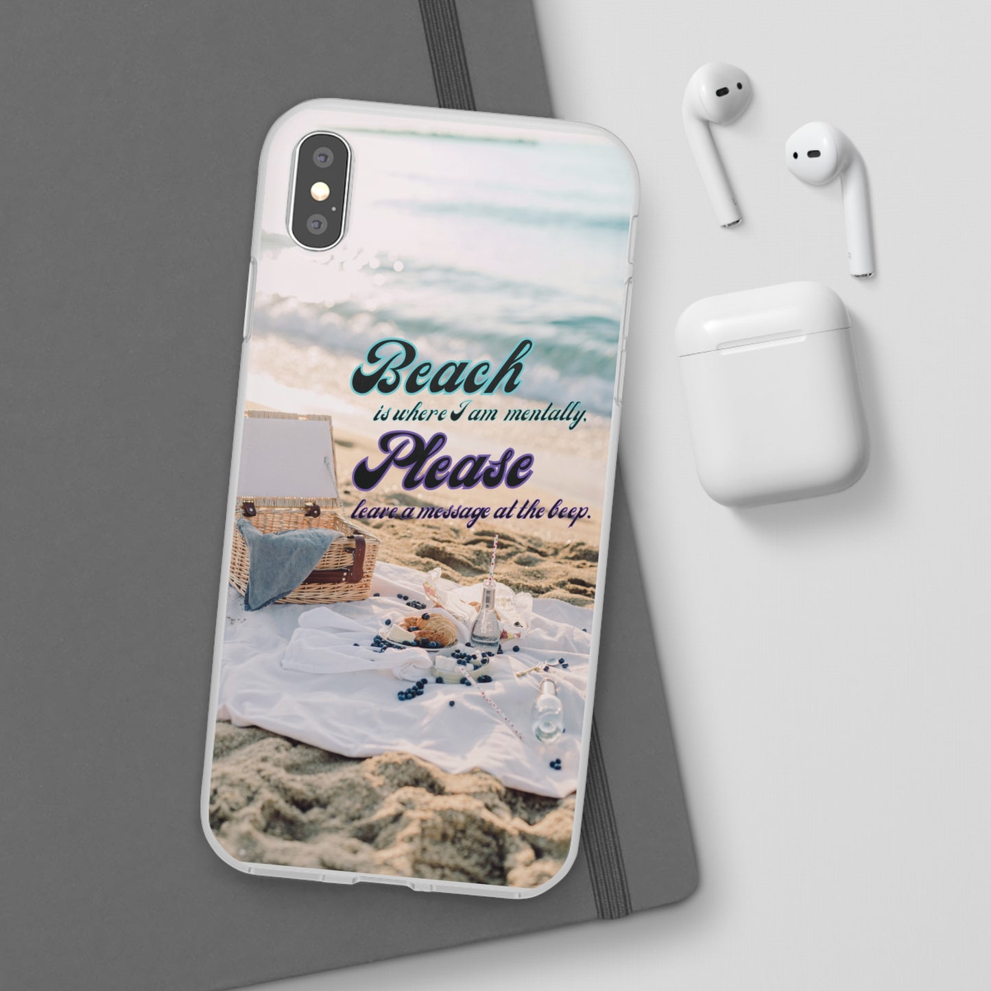 Beach Please Flexi Phone Case