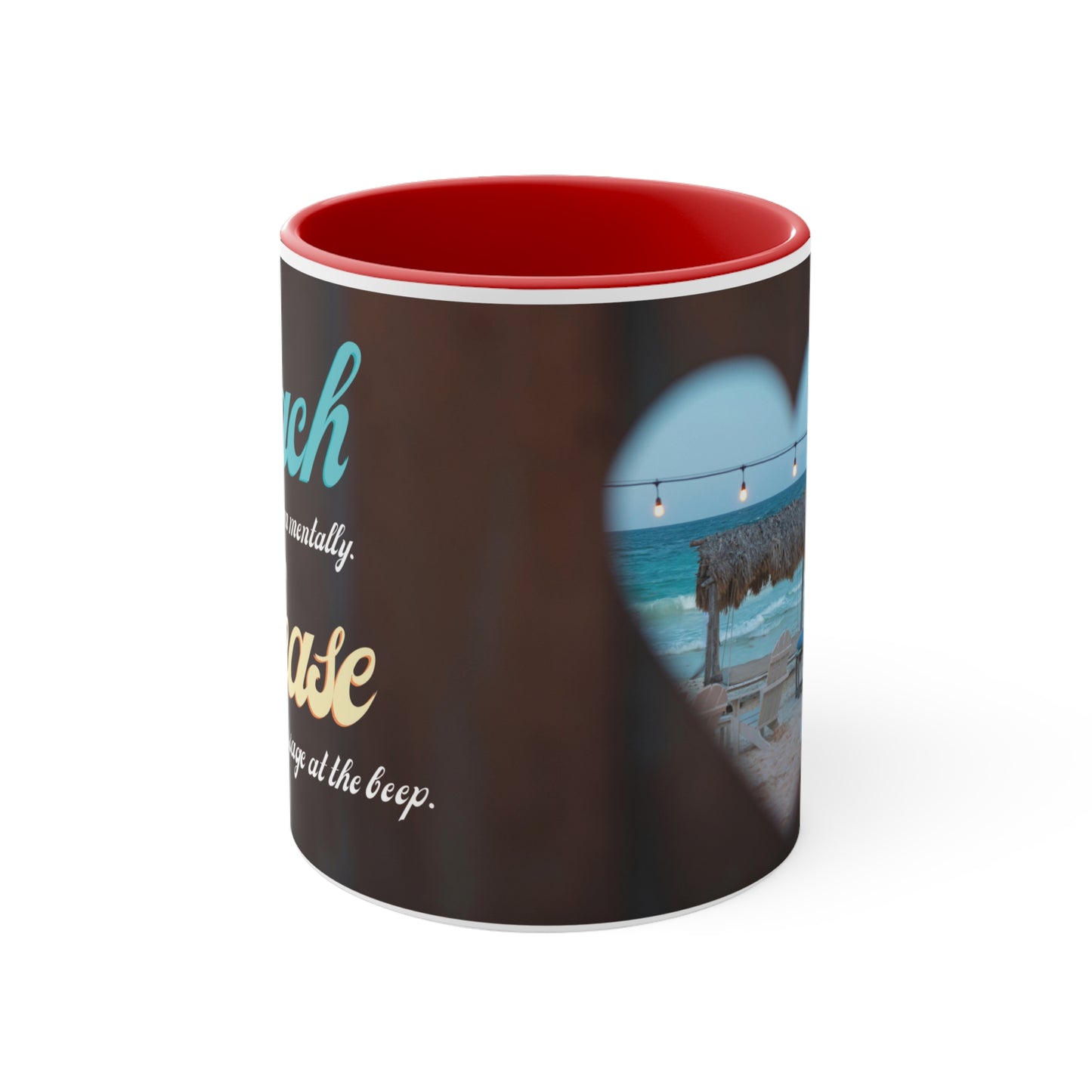 Beach Please 11oz Ceramic Mug