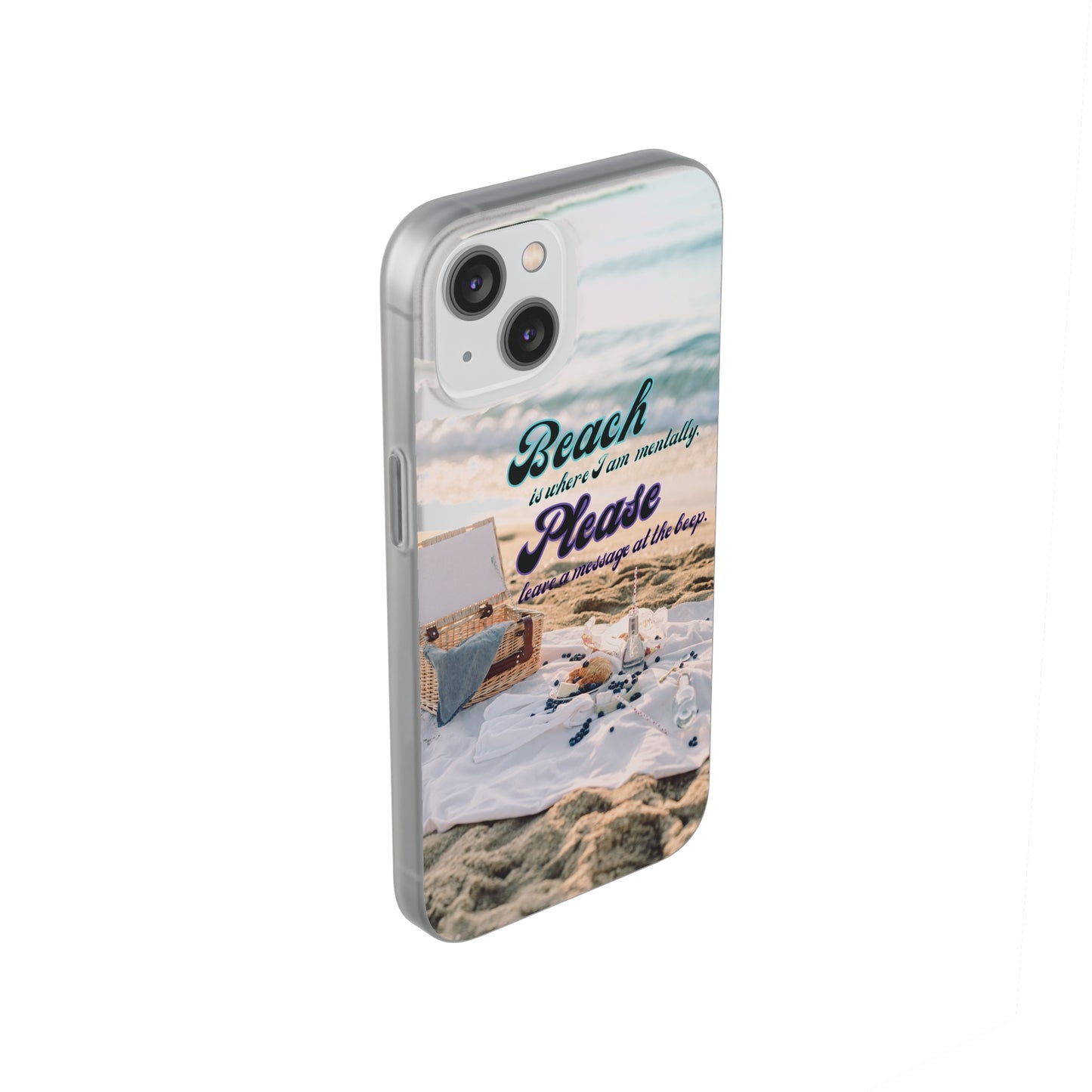 Beach Please Flexi Phone Case