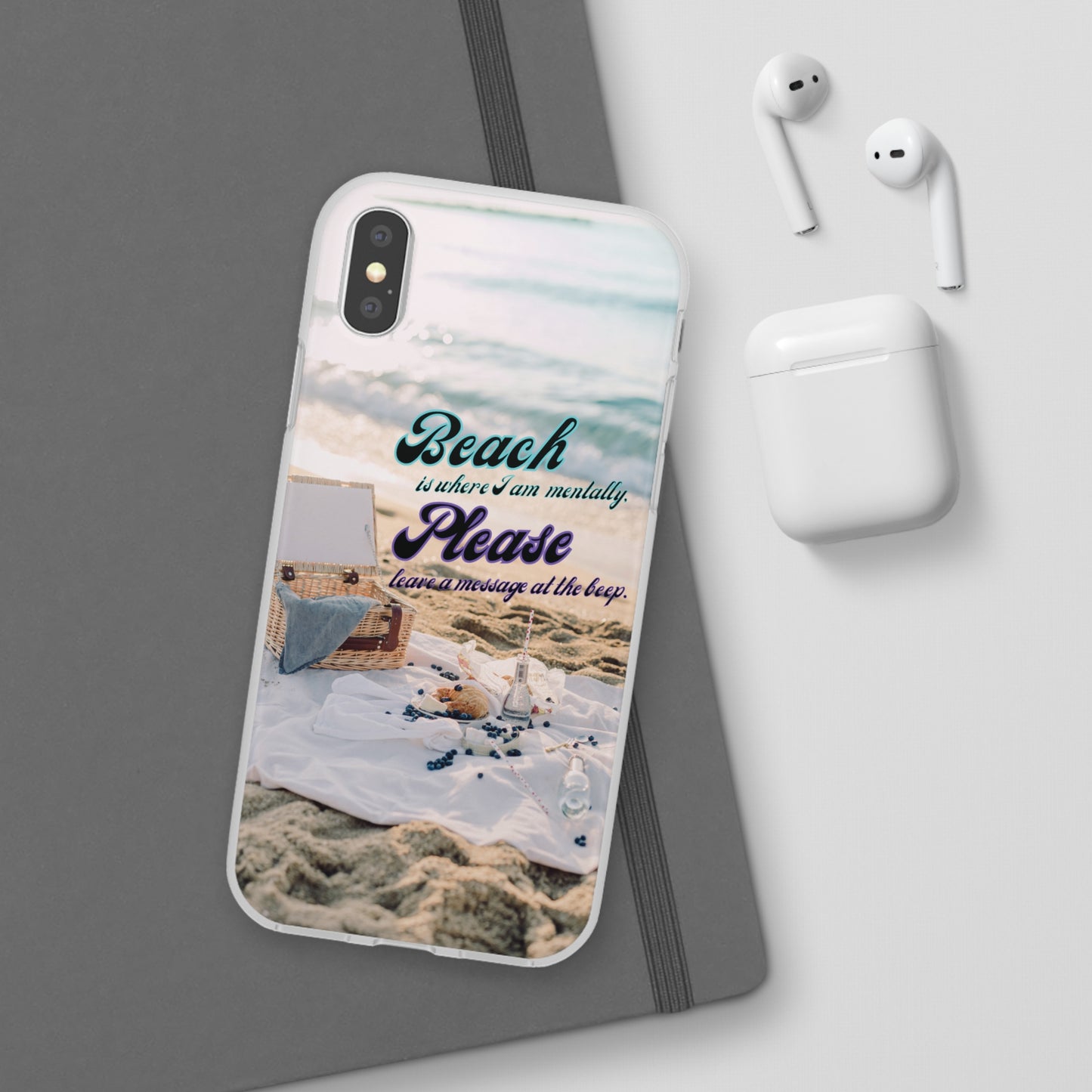 Beach Please Flexi Phone Case