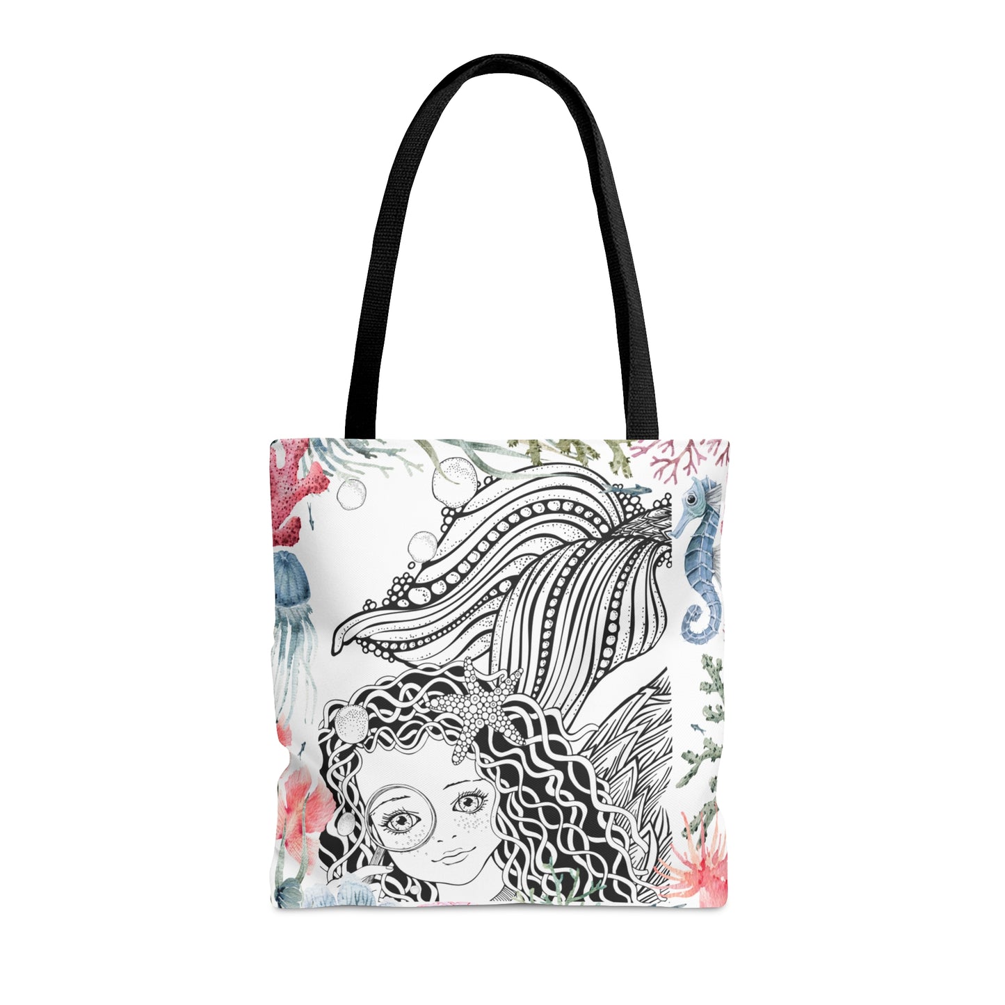 Mini Mermaid Tote Bag