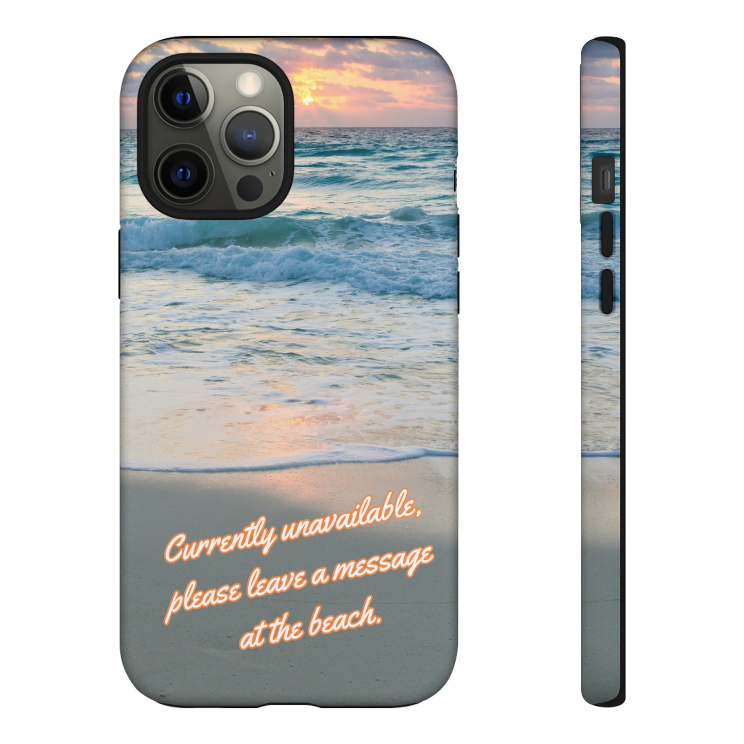 Leave a Message at the Beach Smartphone Tough Case