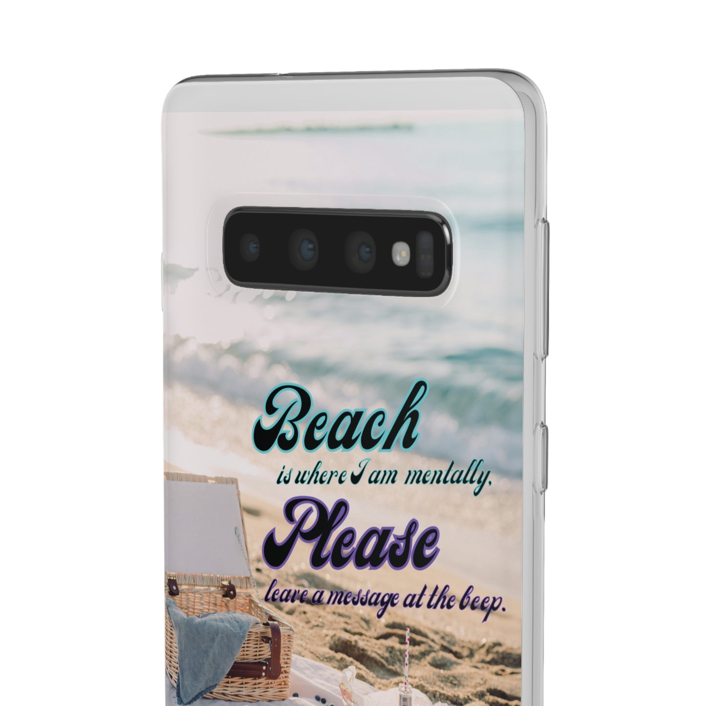 Beach Please Flexi Phone Case