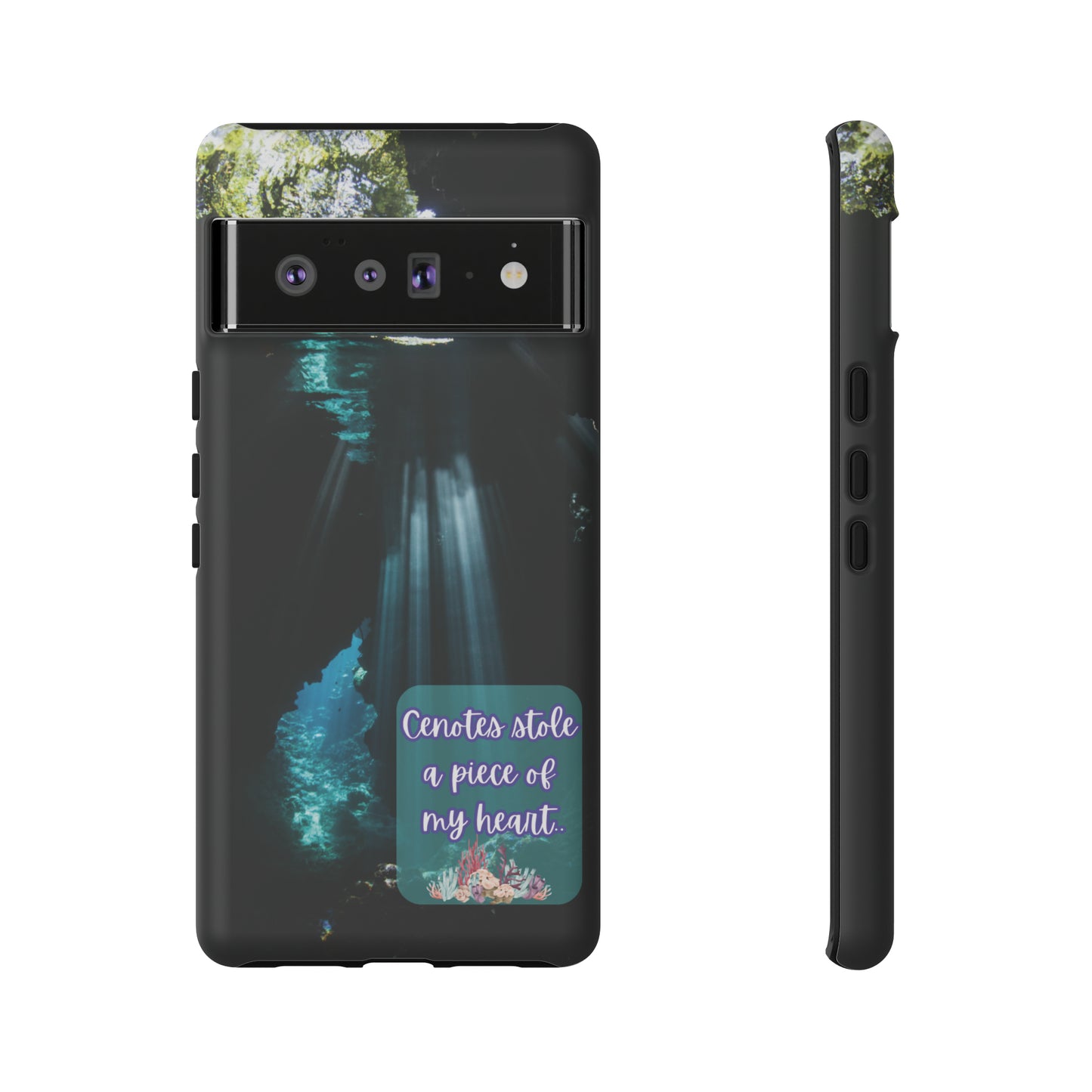 Cenote Hearts Tough Phone Case