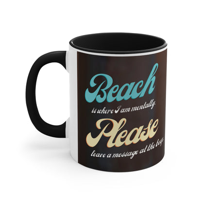 Beach Please 11oz Ceramic Mug