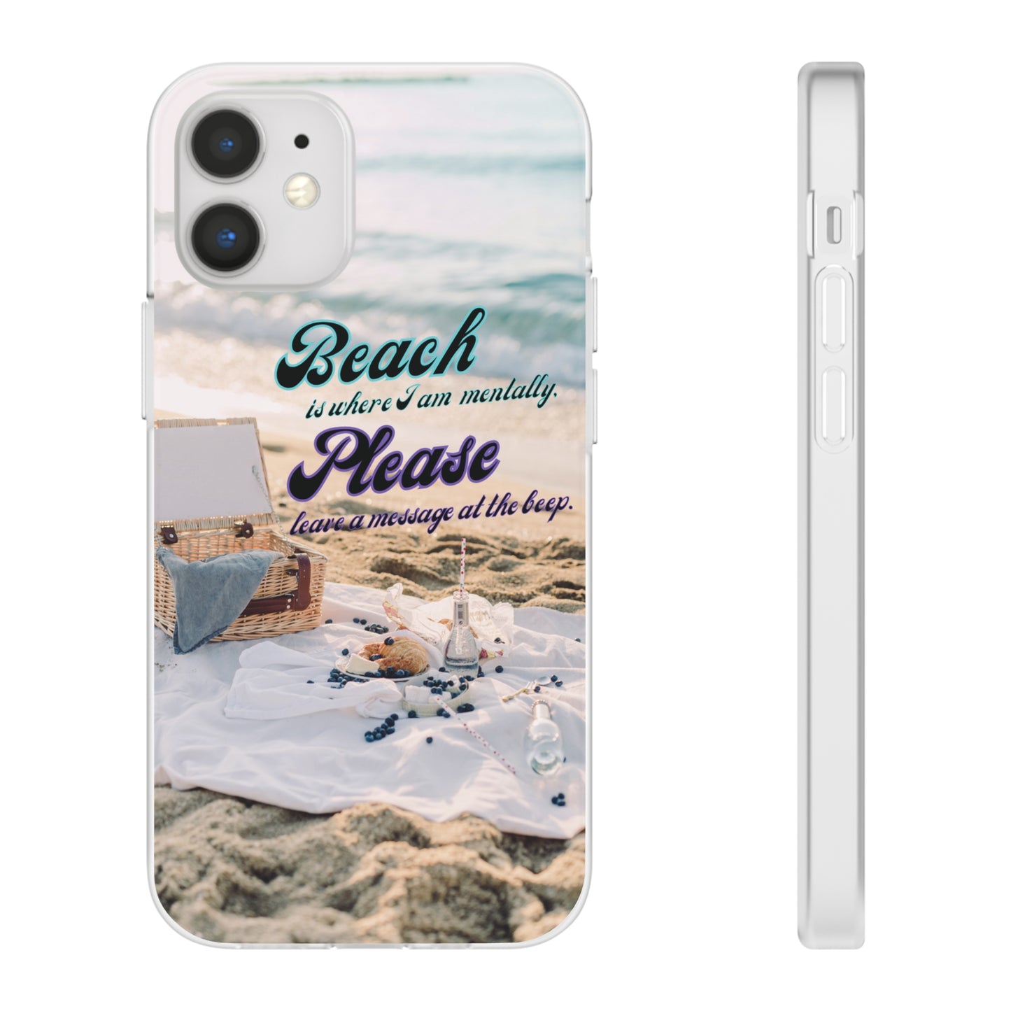 Beach Please Flexi Phone Case