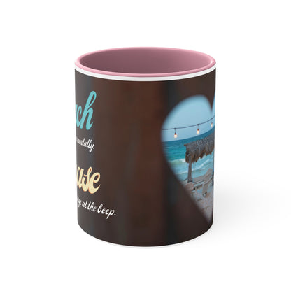 Beach Please 11oz Ceramic Mug