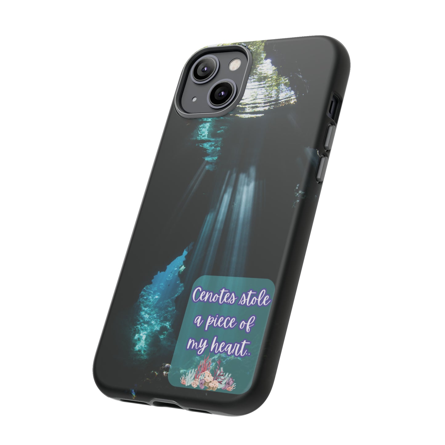 Cenote Hearts Tough Phone Case