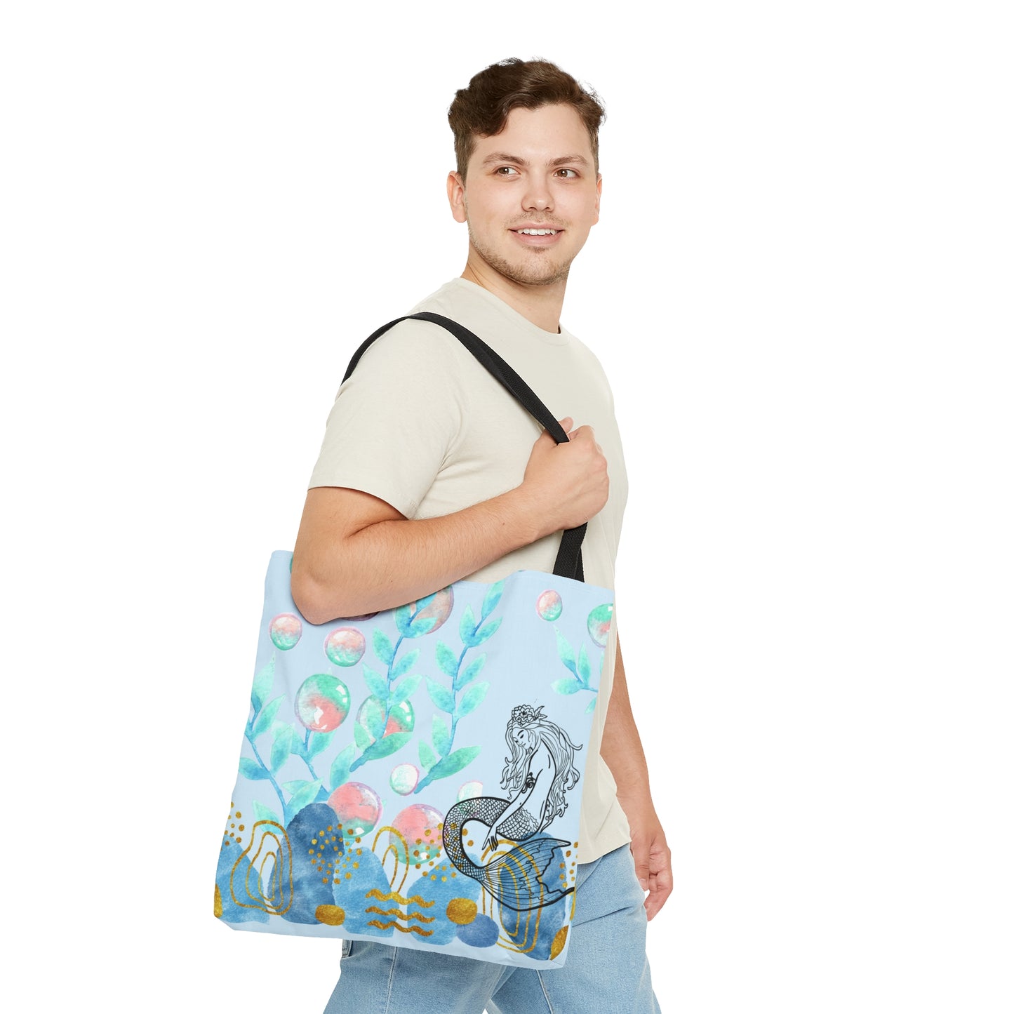 Mermaid Enchantress Tote Bag