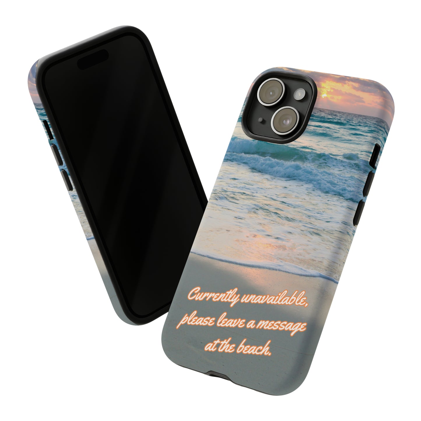 Leave a Message at the Beach Smartphone Tough Case