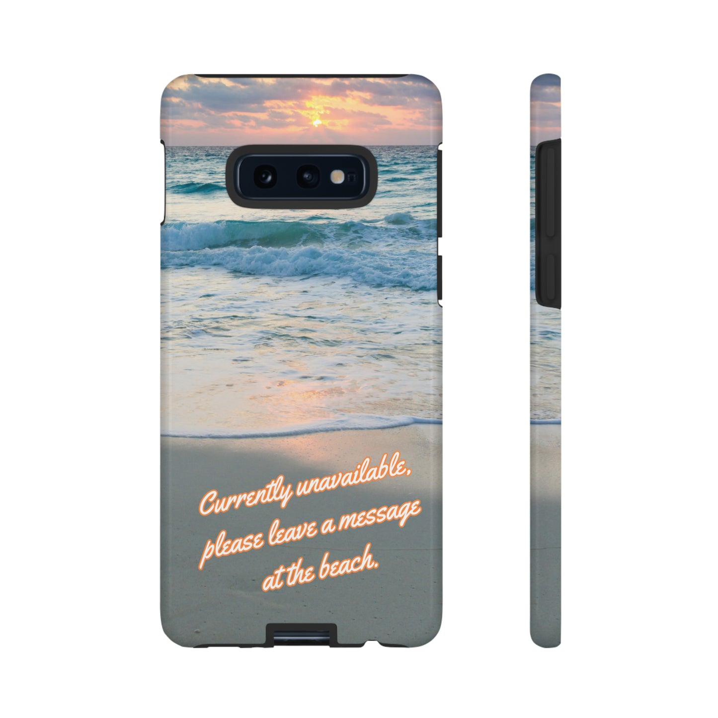 Leave a Message at the Beach Smartphone Tough Case