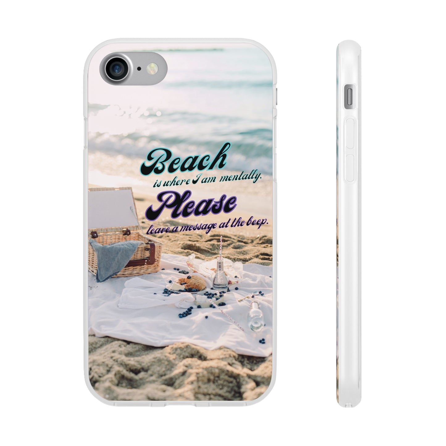 Beach Please Flexi Phone Case