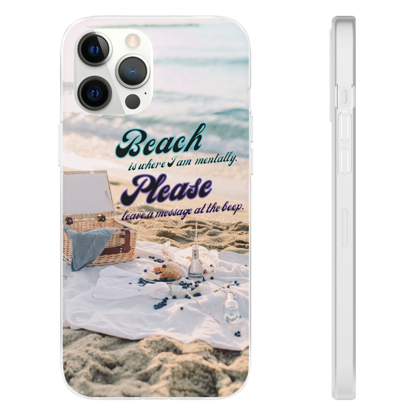 Beach Please Flexi Phone Case