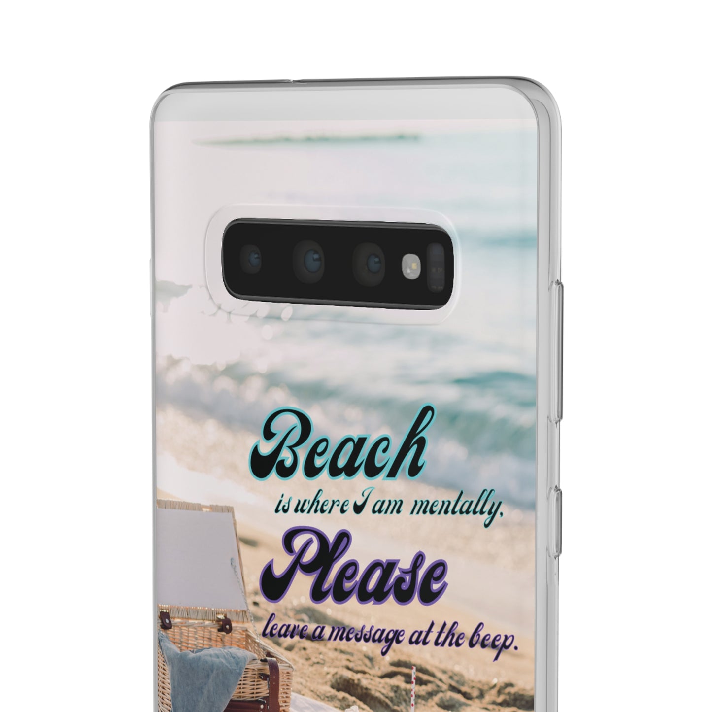 Beach Please Flexi Phone Case