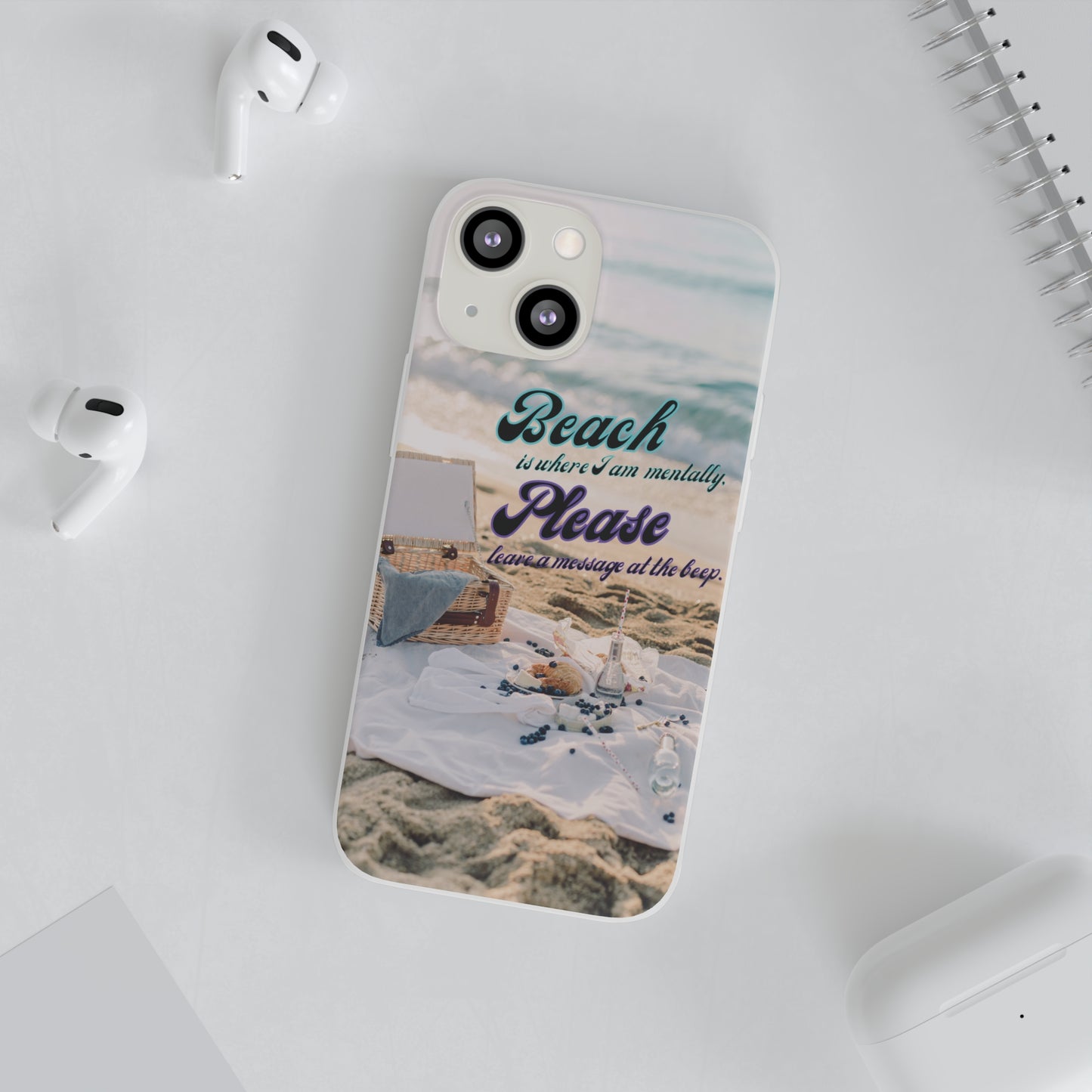 Beach Please Flexi Phone Case