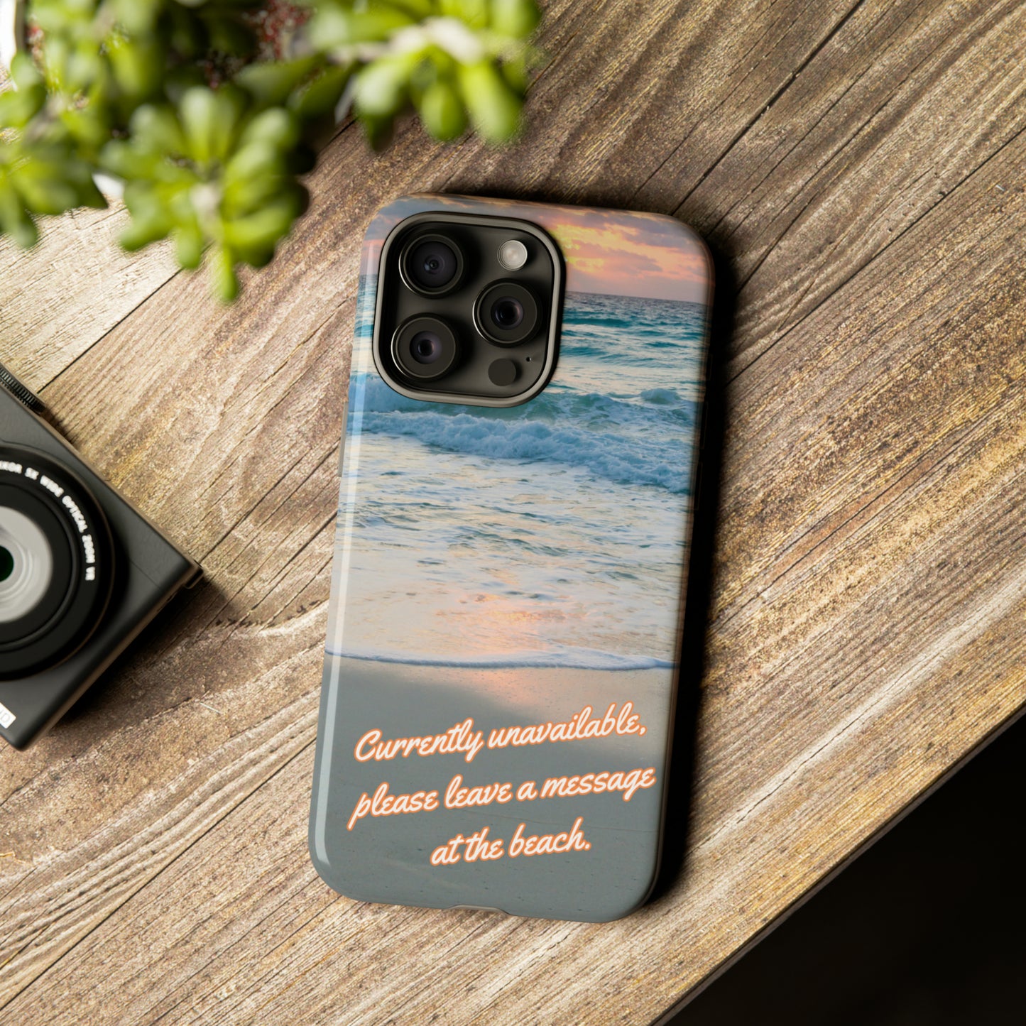 Leave a Message at the Beach Smartphone Tough Case