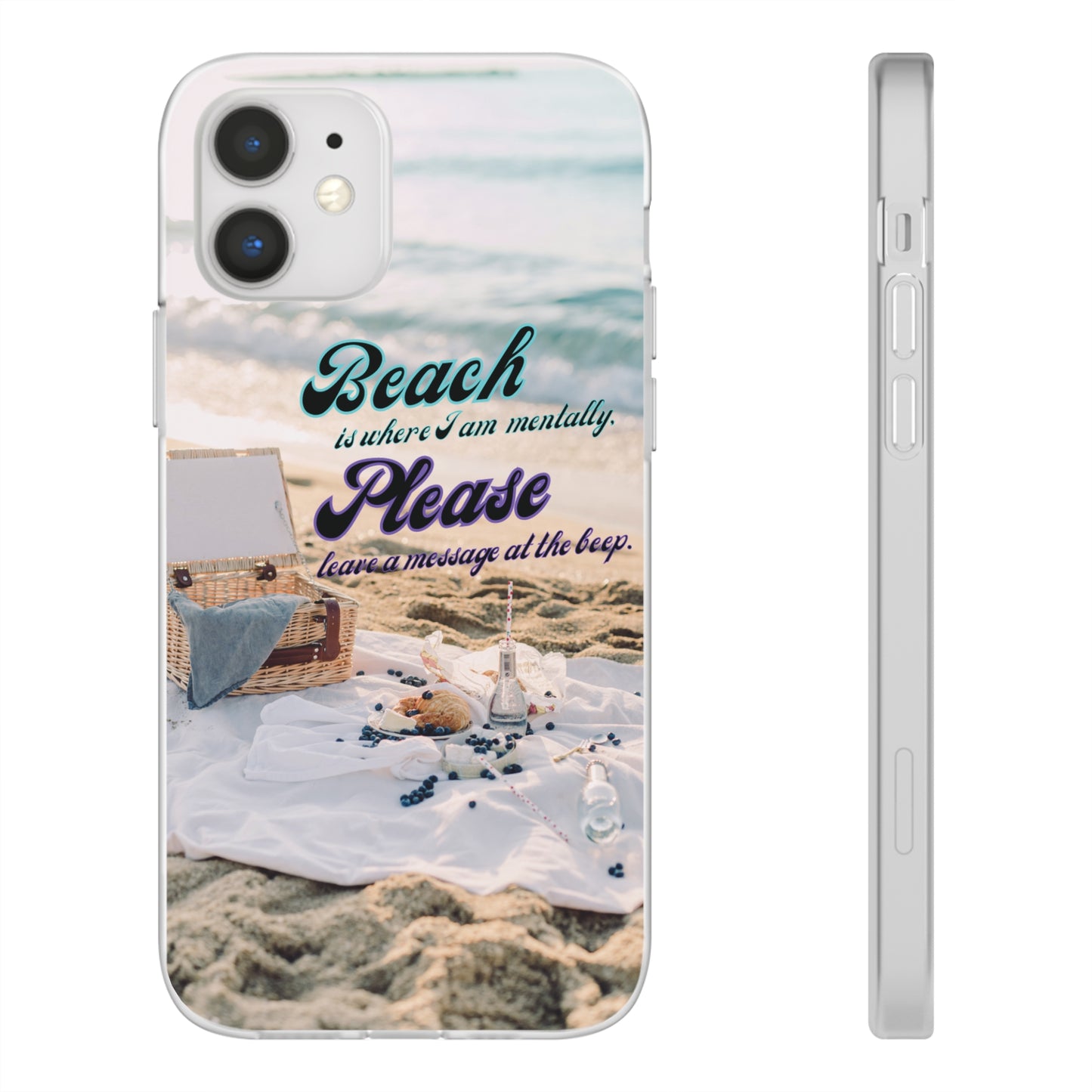 Beach Please Flexi Phone Case